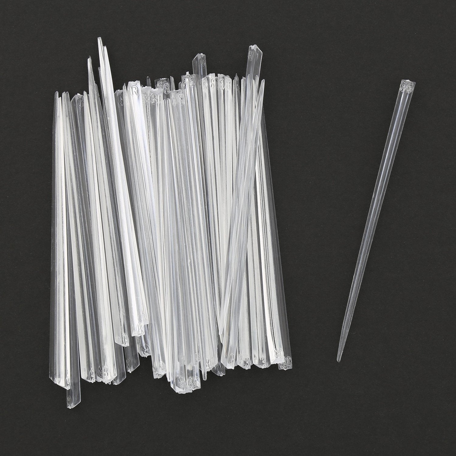 Royal 4'' Clear Prism Pick, Package Of 500