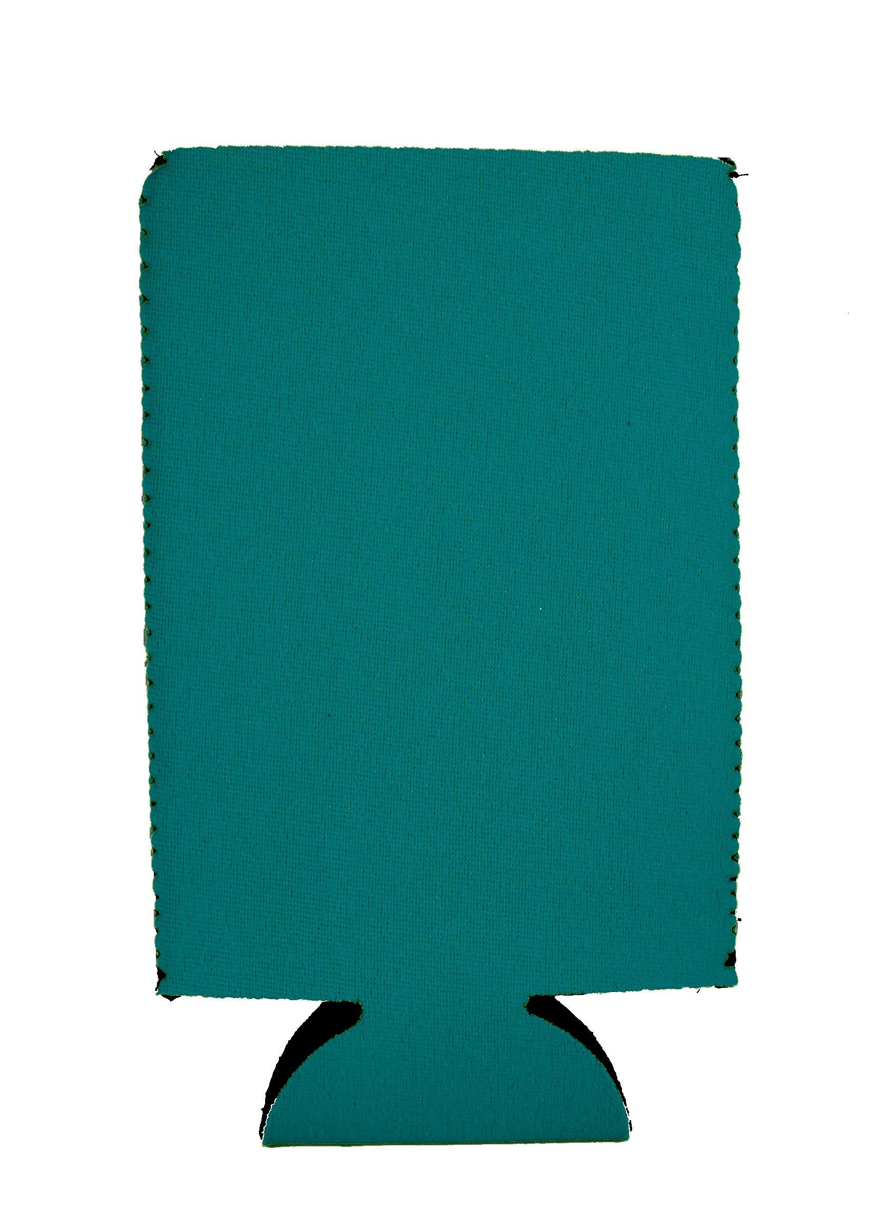 Blank Neoprene 16 Oz. Can Coolie (2 Pack, Turquoise)