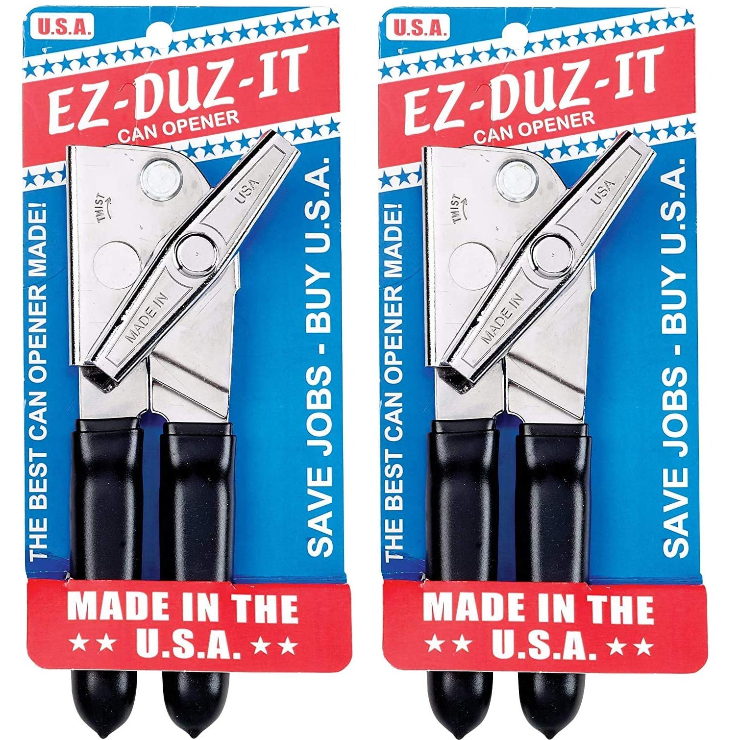 Ez-Duz-It Can Opener, Set Of 2
