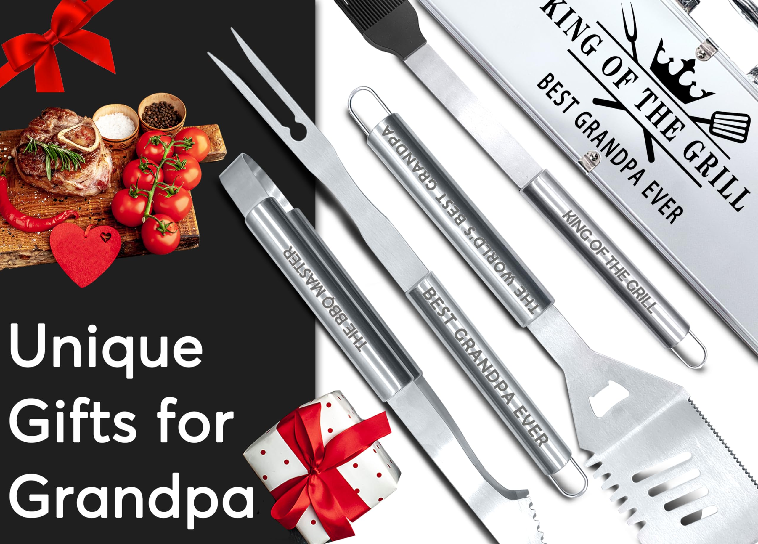 Bonsai Tree Grandpa Gifts, Birthday Gifts For Grandfather From Grandkids, Best Grandpa Ever Present For Fathers Day- Cool Grilli