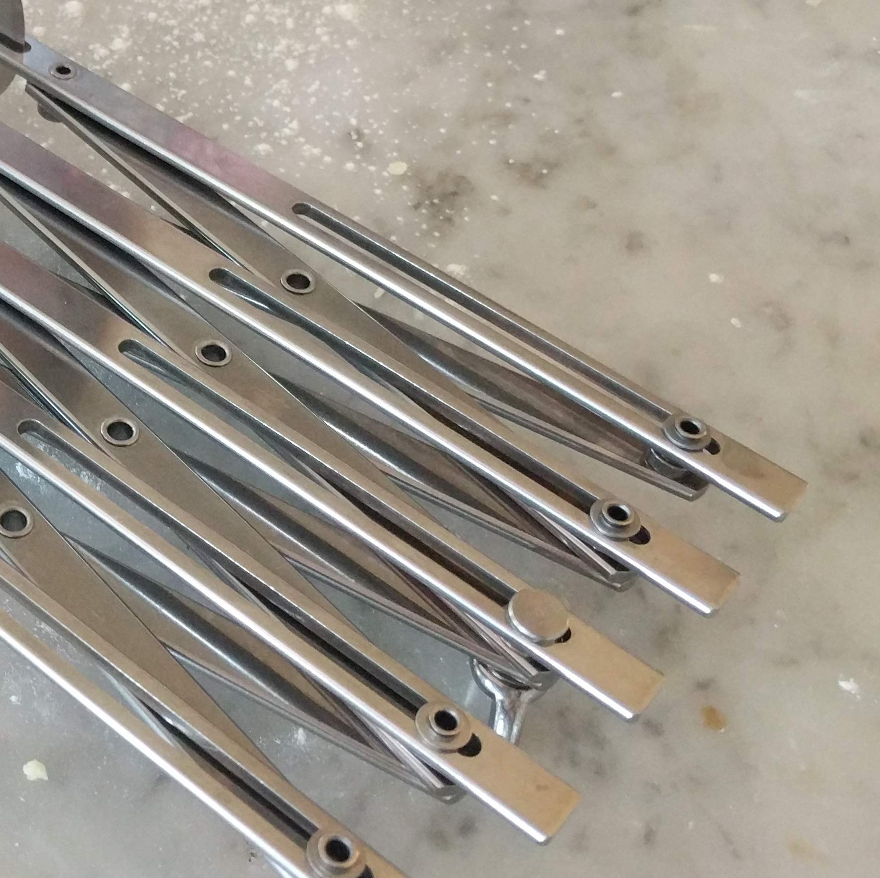 Ateco 7 Wheel Stainless Steel Cutter  2 1/8 Inch Wheels