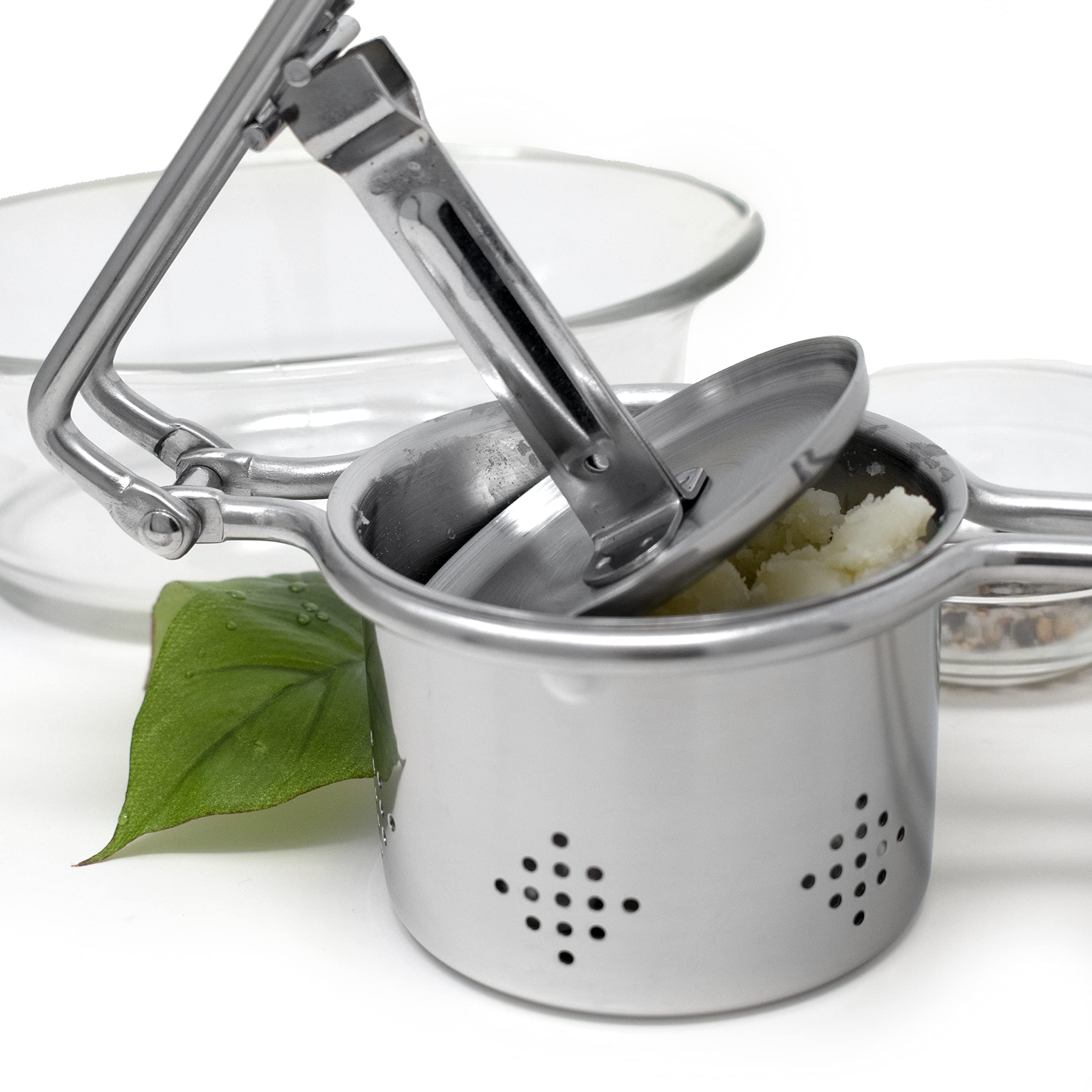 Norpro Stainless Steel Potato Ricer, 12In/30.5Cm And Holds 2.75C/22Oz, Silver