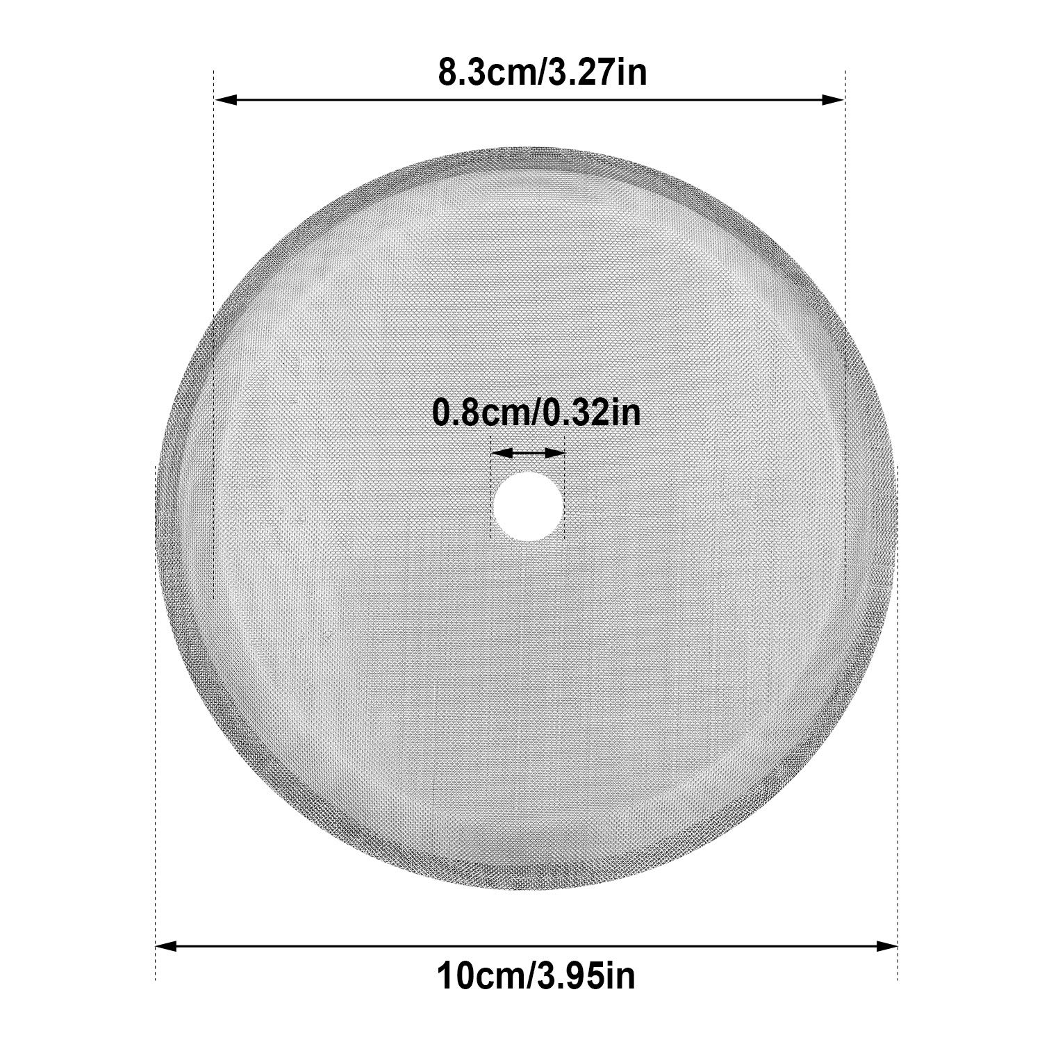 French Press Replacement Cafetiere Filter Mesh Screen Coffee French Press Filters 4 Inch Stainless Steel Reusable Mesh Filter Fo
