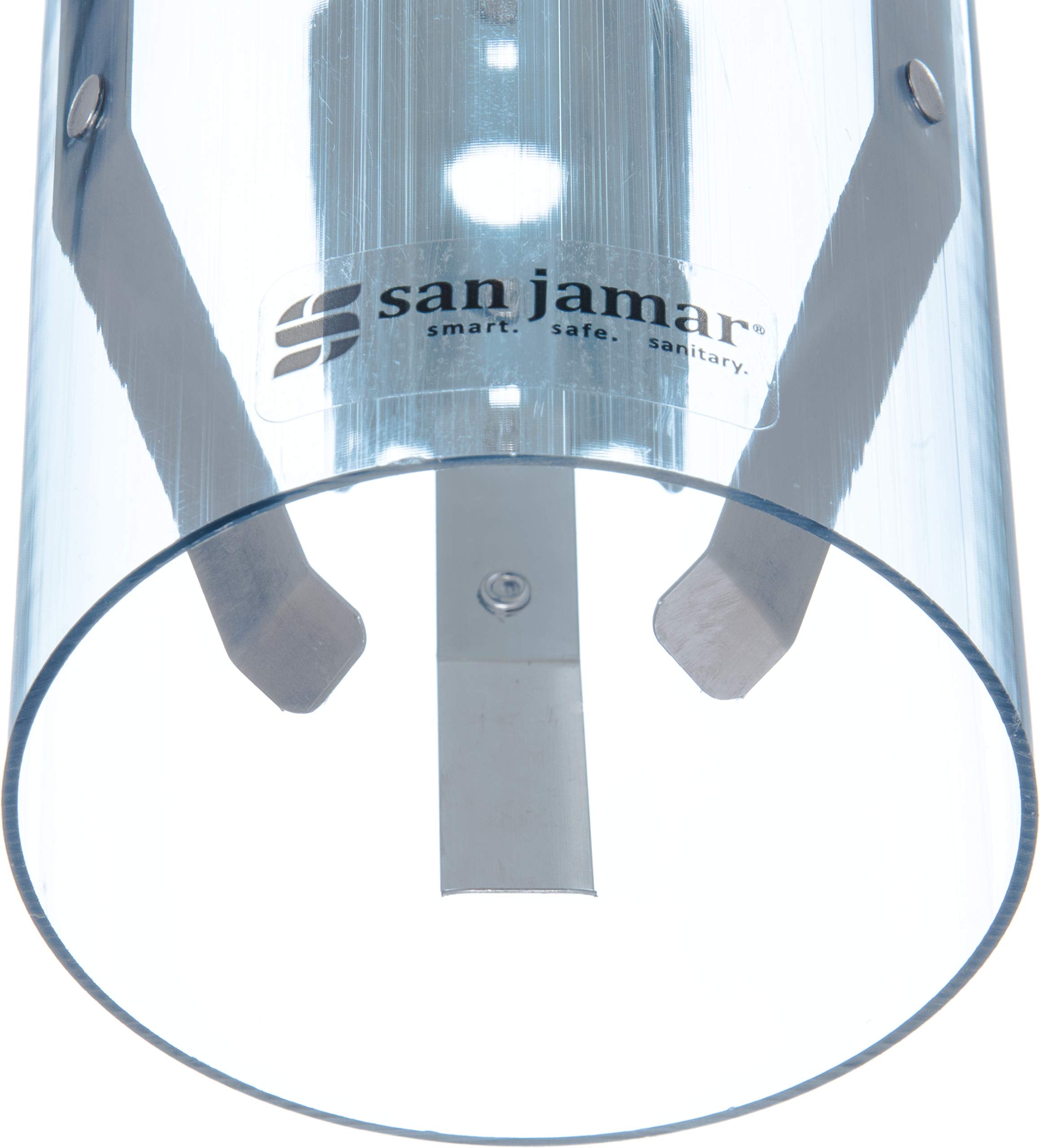 San Jamar Small Pull-Type Cup Dispenser Fits 3-4.5 Oz Cone Cups, 3-5 Oz Flat Cups With Flip Caps For Restaurants, Dining Halls,