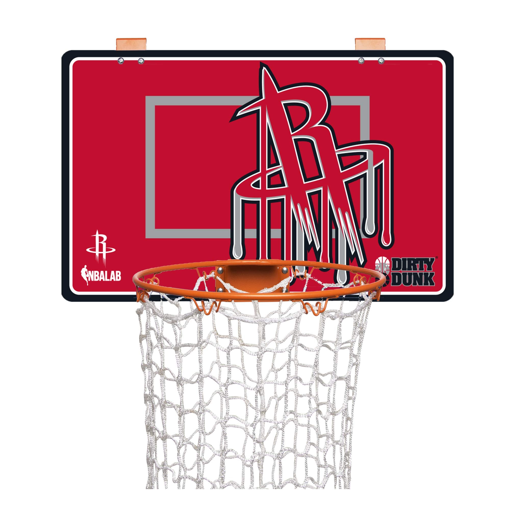 The Dirty Dunk Basketball Hoop Laundry Hamper - Houston Rockets, Nba