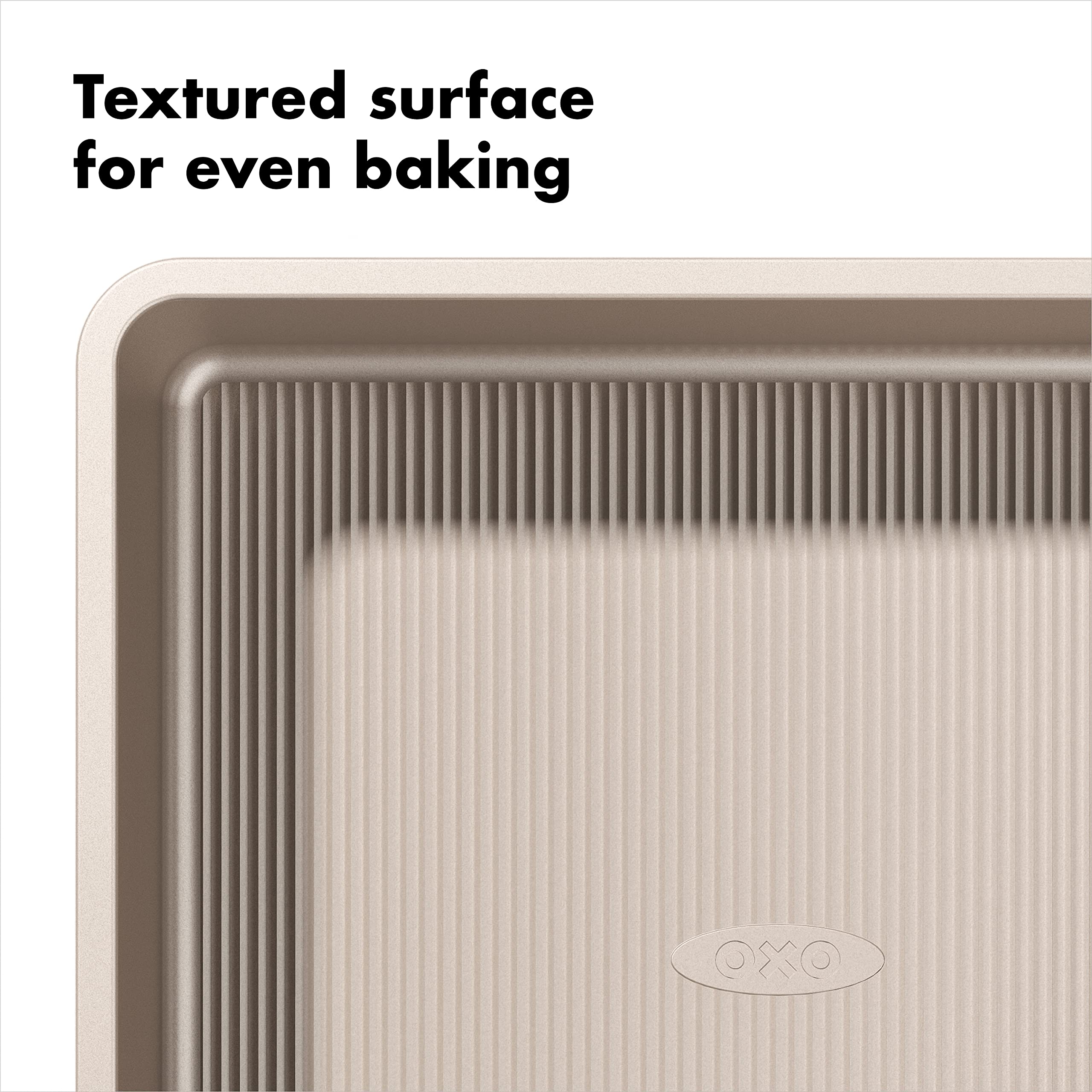 Oxo Good Grips Non-Stick Pro Cake Pan Square 9 X 9 Inch, Brown
