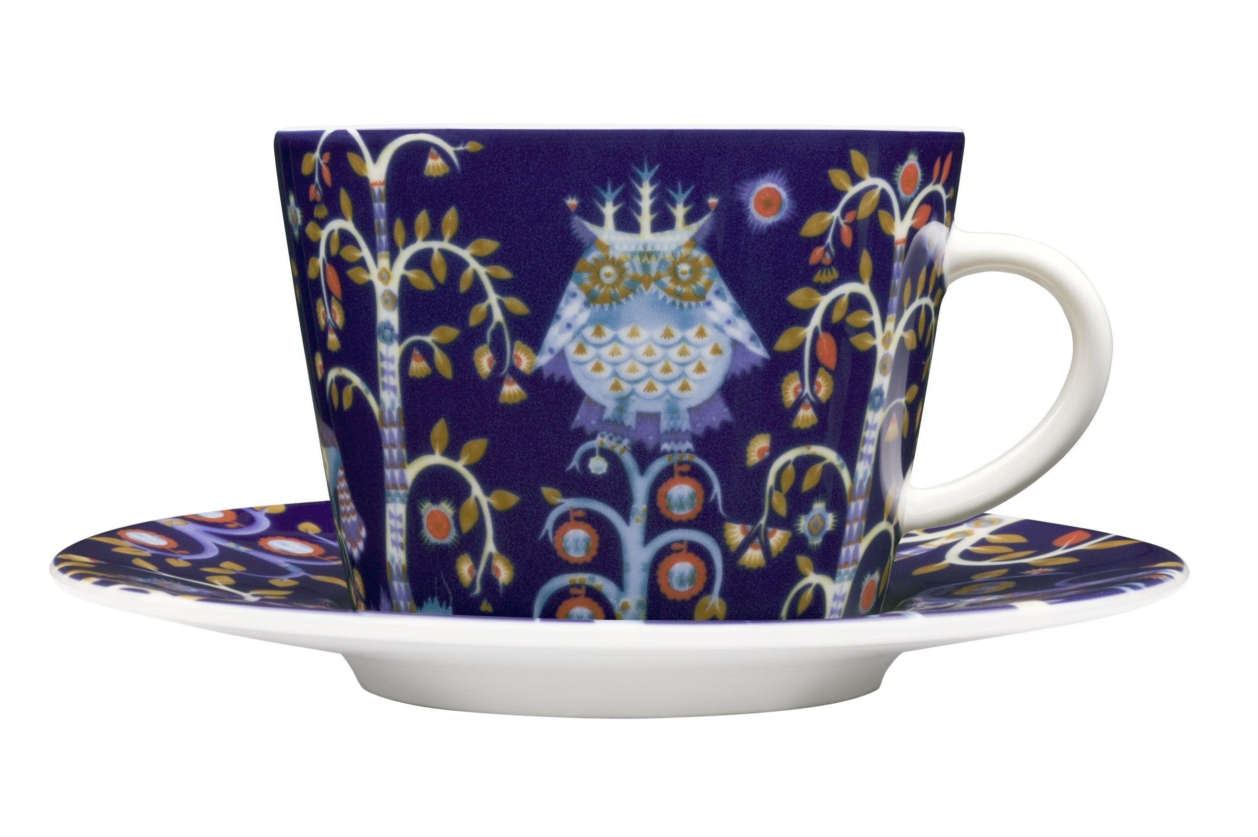 Iittala Taika Coffee/Cappuccino Saucer, Blue, 6-3/4-Inch