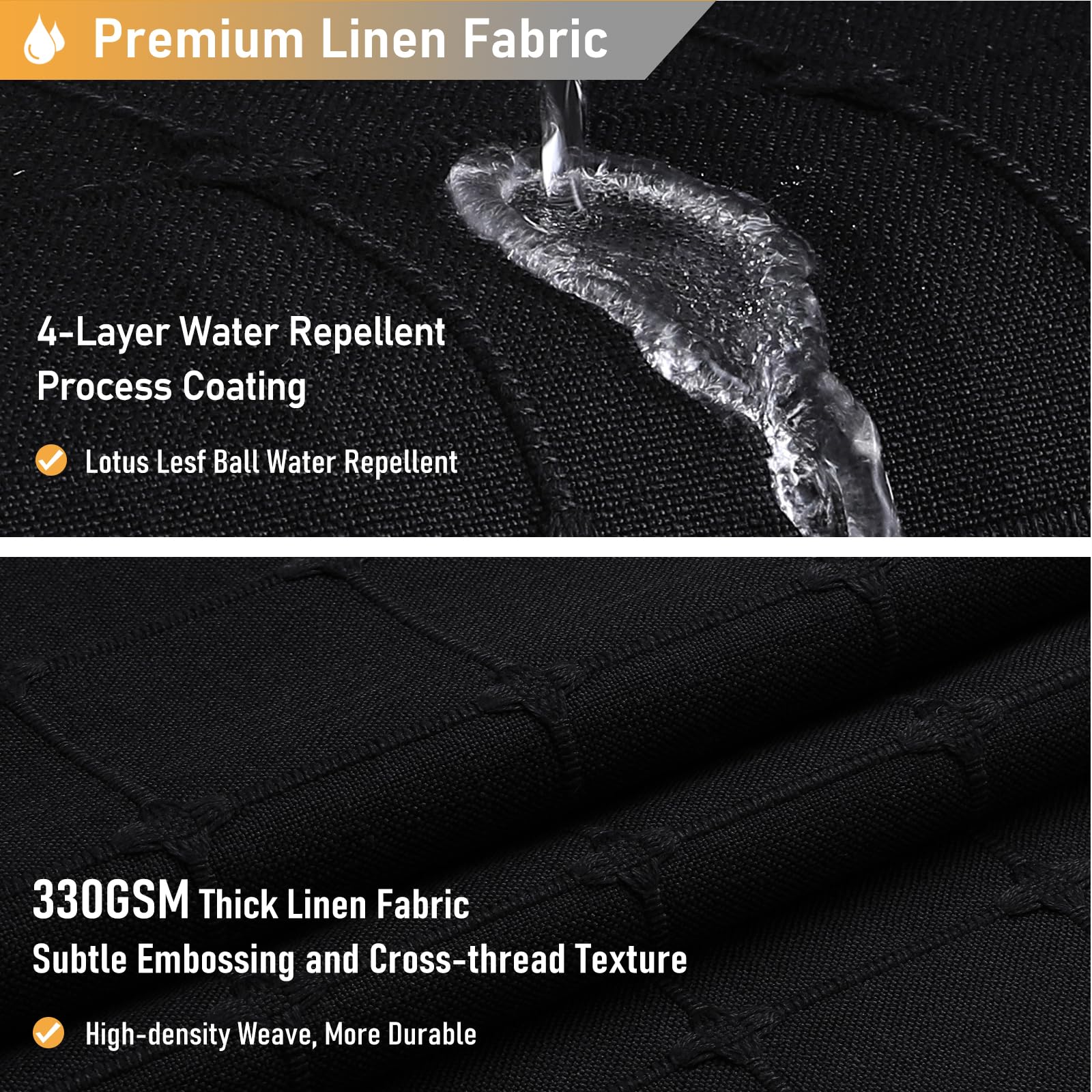 Bttn Stall Fabric Shower Curtain - 54 X 78 Inches Boho Linen Heavy Duty Tassel Shower Curtain Set With 10 Hooks, Narrow Rustic M