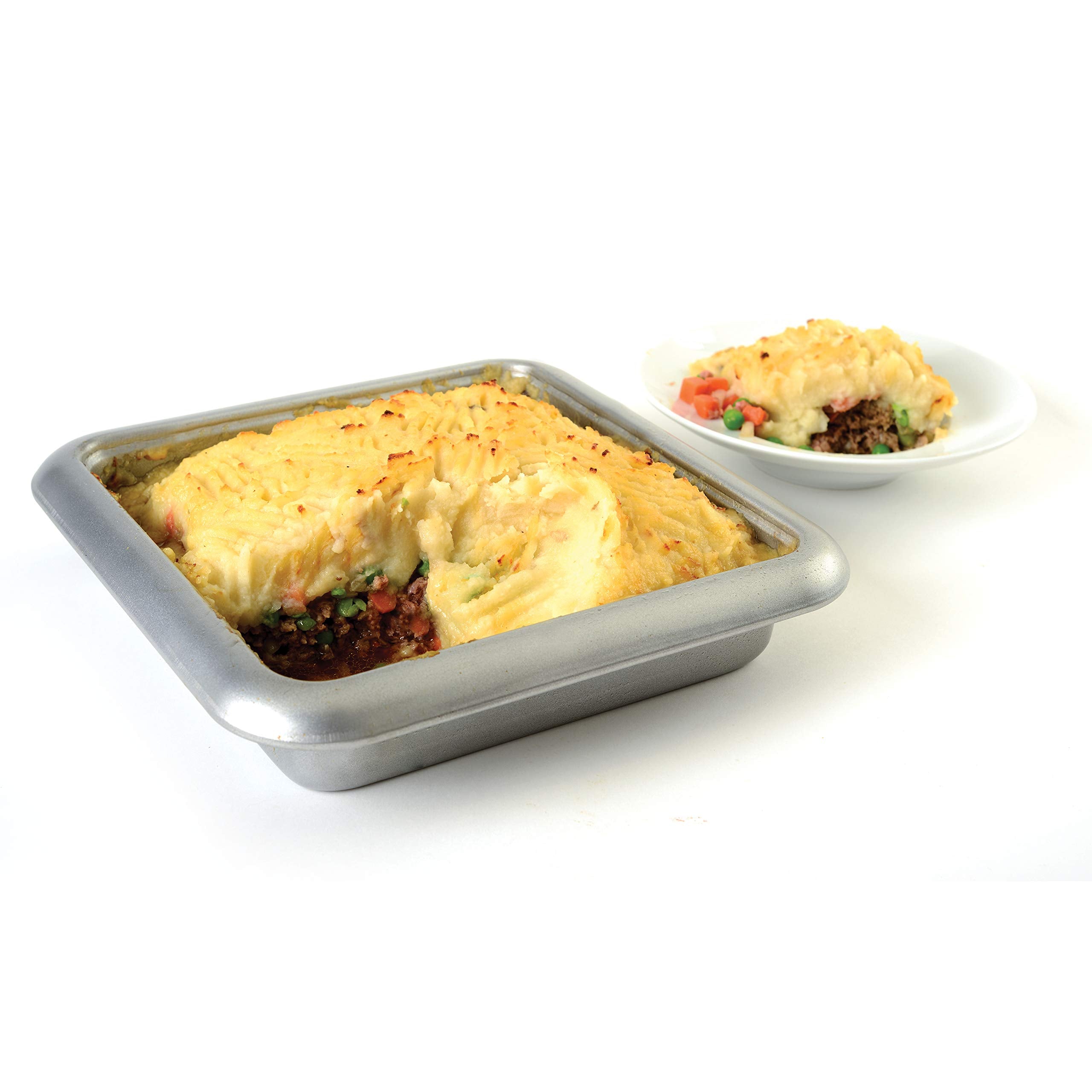 Norpro Nonstick Square Cake Pan, 8-Inch, Grey., Gray