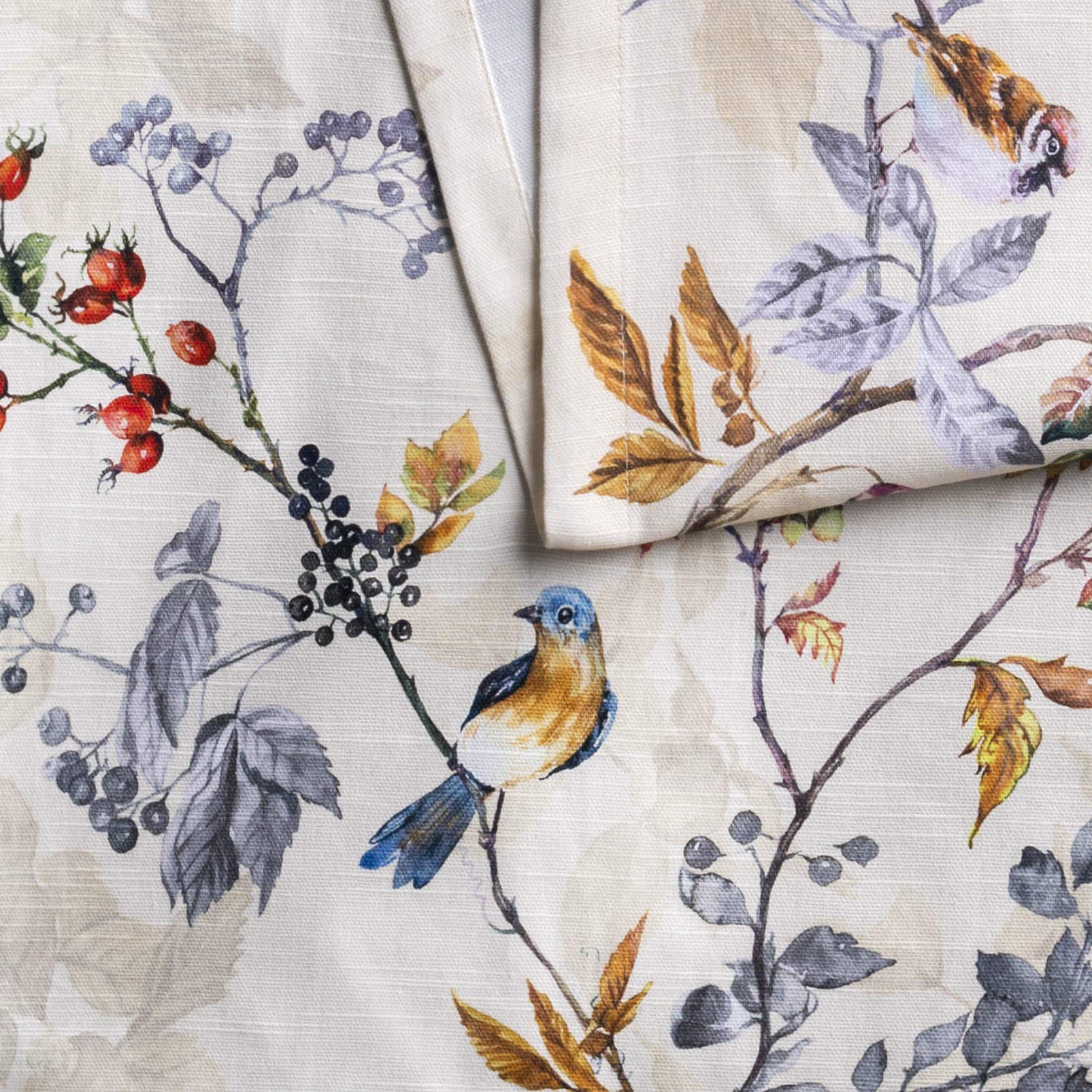 Maison D' Hermine Tablerunner 14.50''X72'' 100% Cotton Decorative Table Runners, Kitchen, Wedding, Restaurant & Camping, Equinox