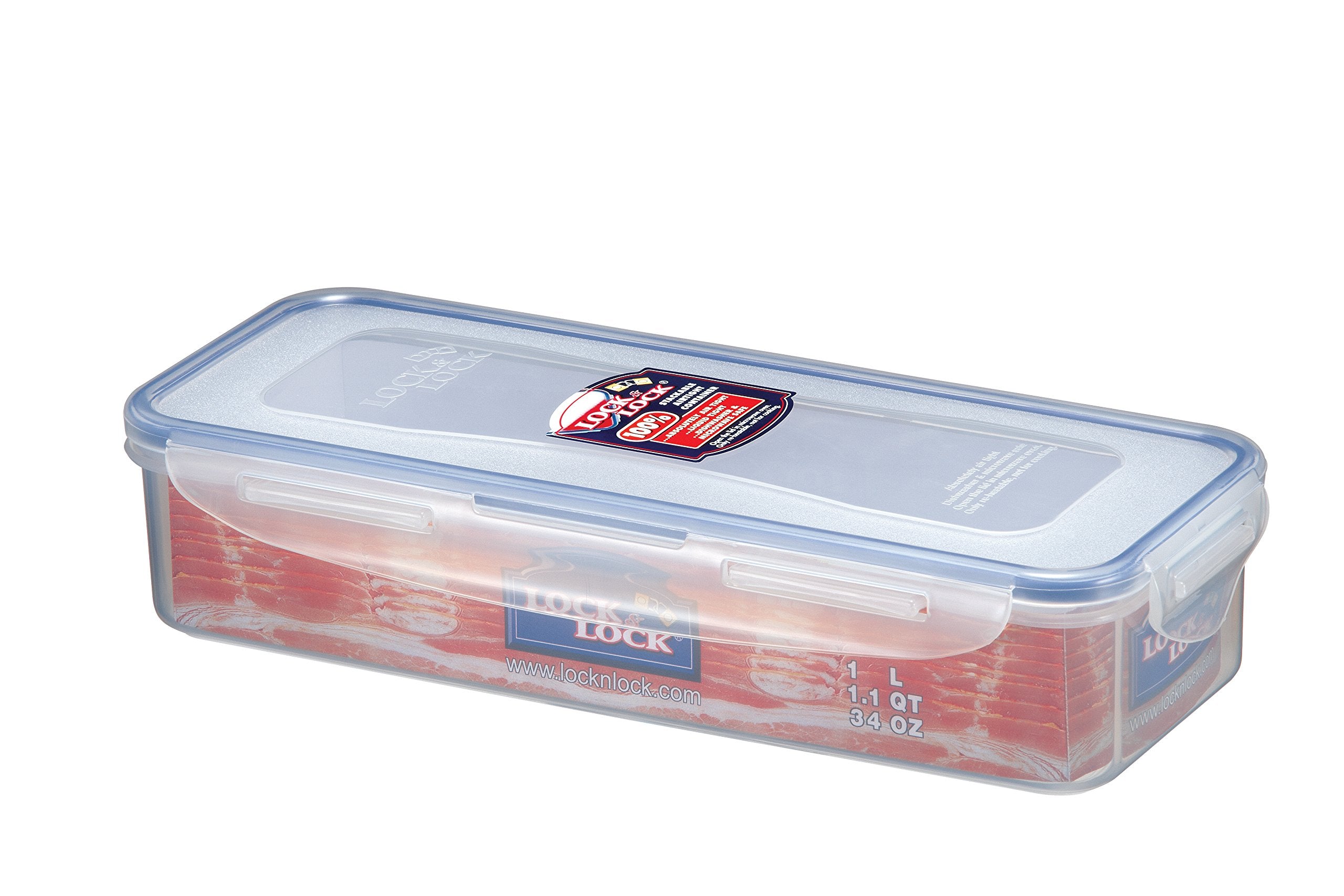 LocknLock Easy Essentials Specialty Deli Container with Lid, 4-Cup
