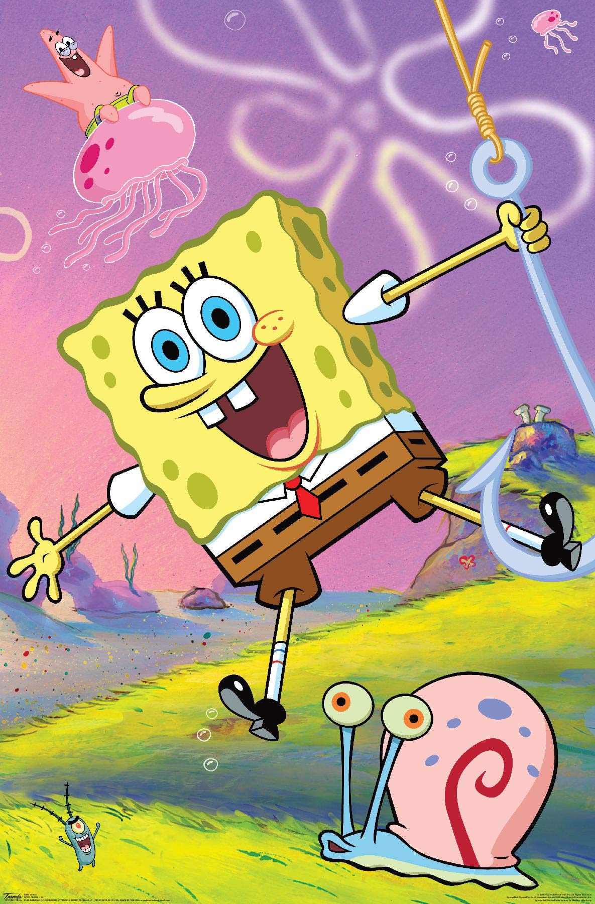 Trends International Nickelodeon Spongebob - 10 Wall Poster, 14.725'' X 22.375'', Premium Unframed Version