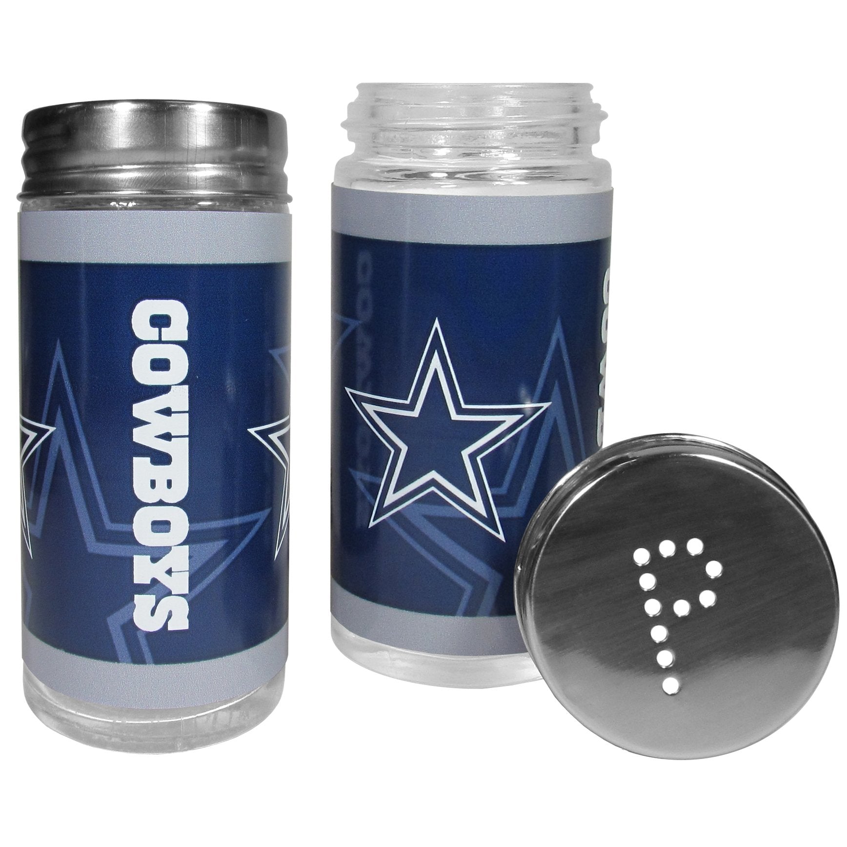 Siskiyou Sports Nfl Dallas Cowboys Salt & Pepper Shakers, Blue,