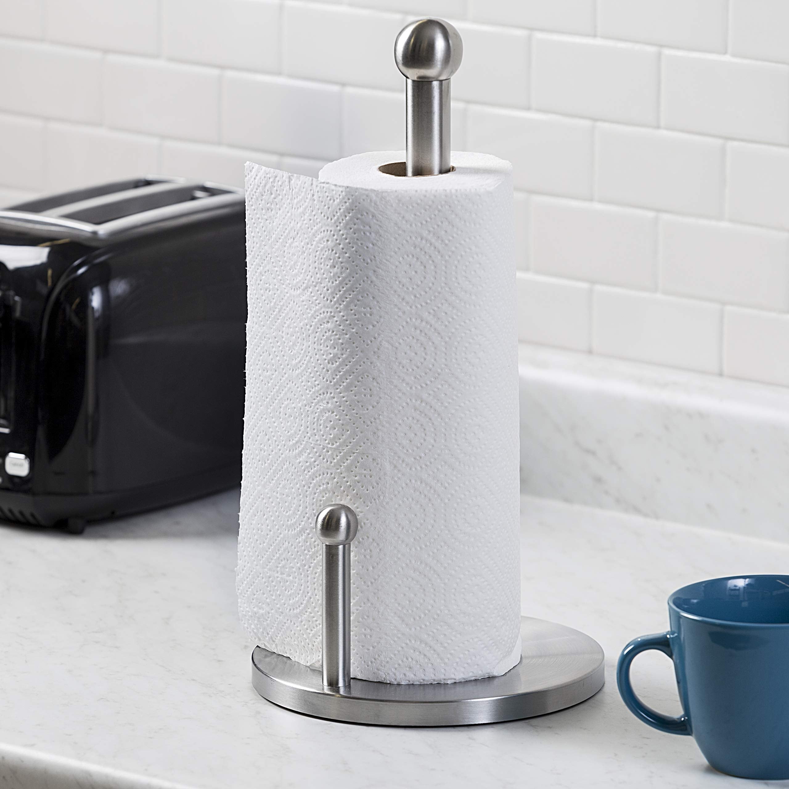 Honey-Can-Do Kch-01077 Stainless Steel Paper Towel Holder