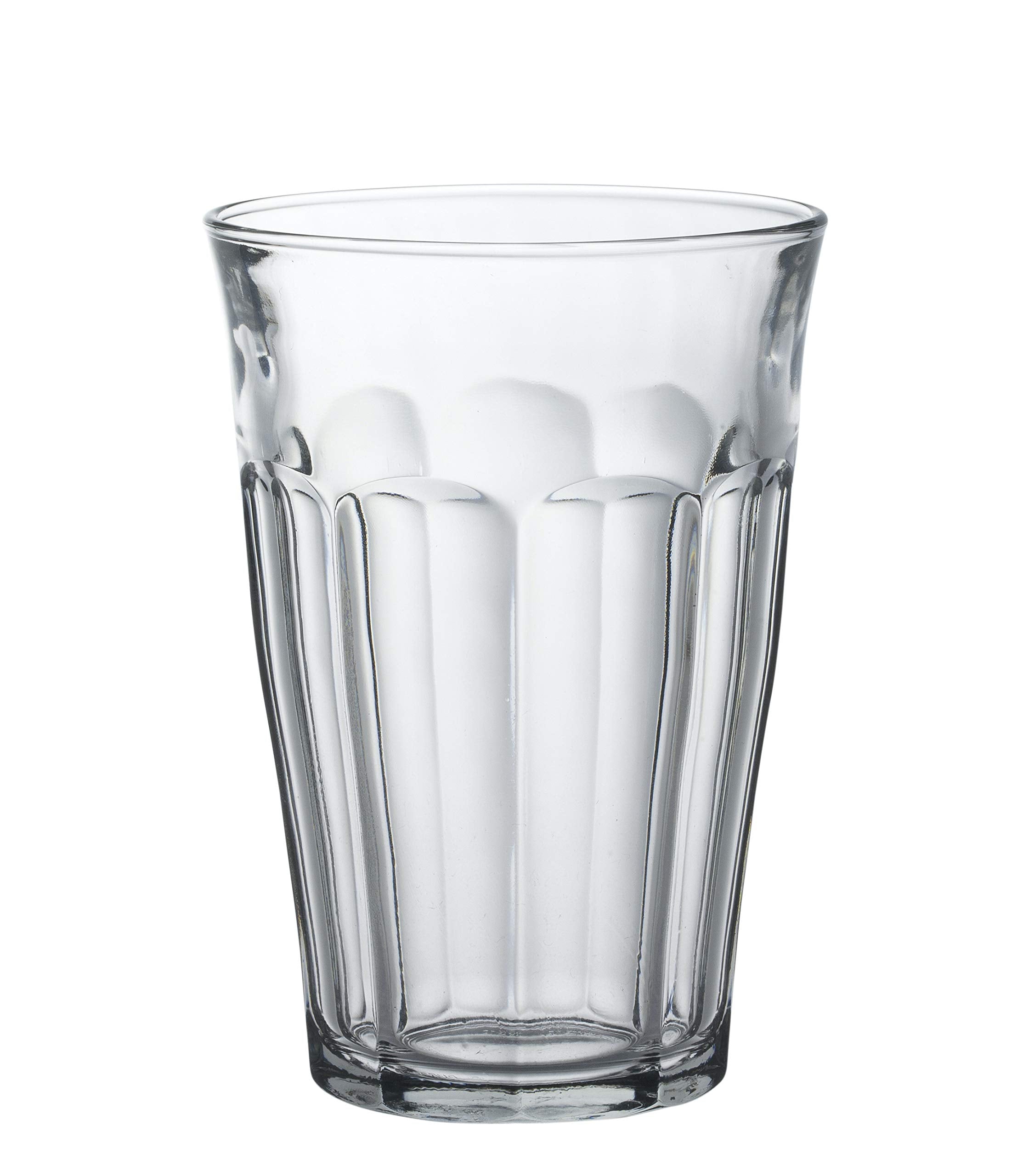Duralex Made In France Picardie Clear Tumbler  Set of 6  12.62 oz.