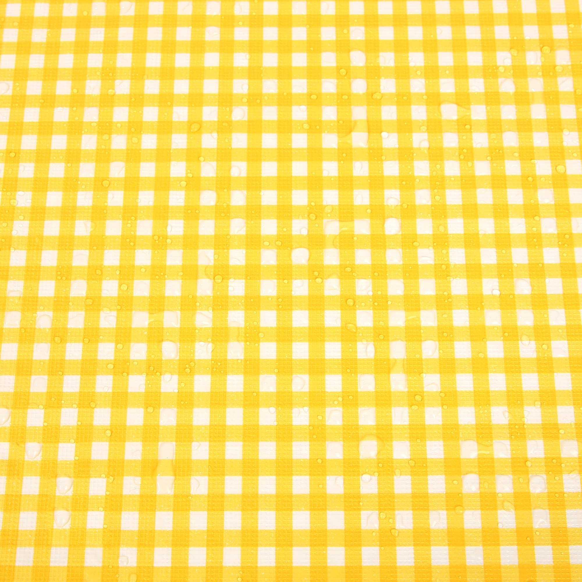 Cerulean Vinyl Tablecloth with Flannel Backing Waterproof Oil-Proof PVC Table Cloth Stain-Resistant Wipeable Rectangle Table Cover for Indoor and Outdoor- Size: (Yellow 60X90 Inch)