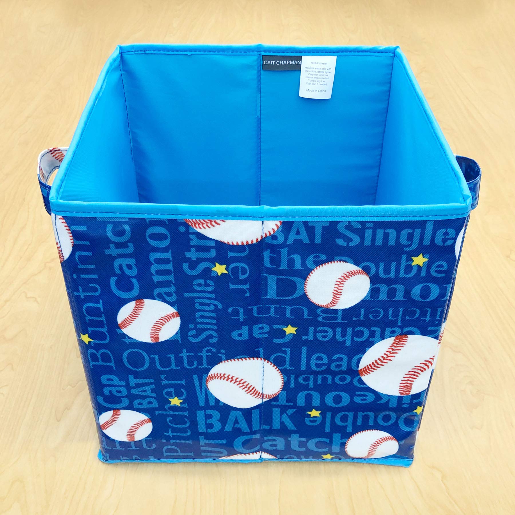 Passion For Baseball Collection 11''X11''X11'' Storage Cube