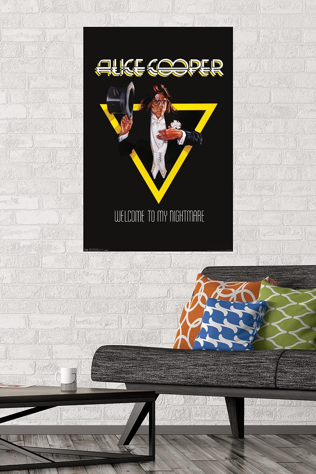 Trends International Alice Cooper - Welcome Wall Poster, 22.375'' X 34'', Premium Unframed Version