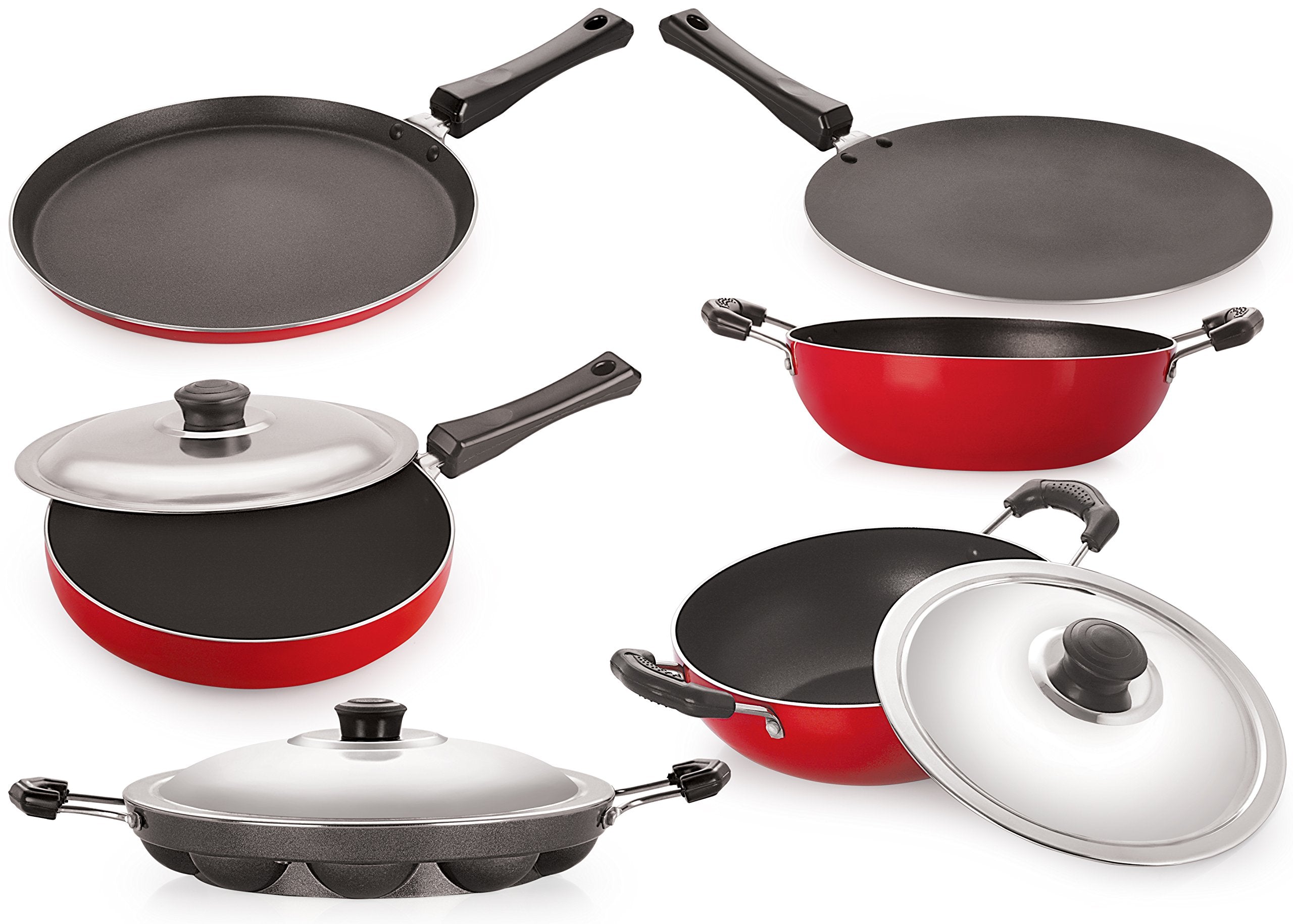 Nirlon NonStick Stain Resistance Cookware Combo Gift Set Offer