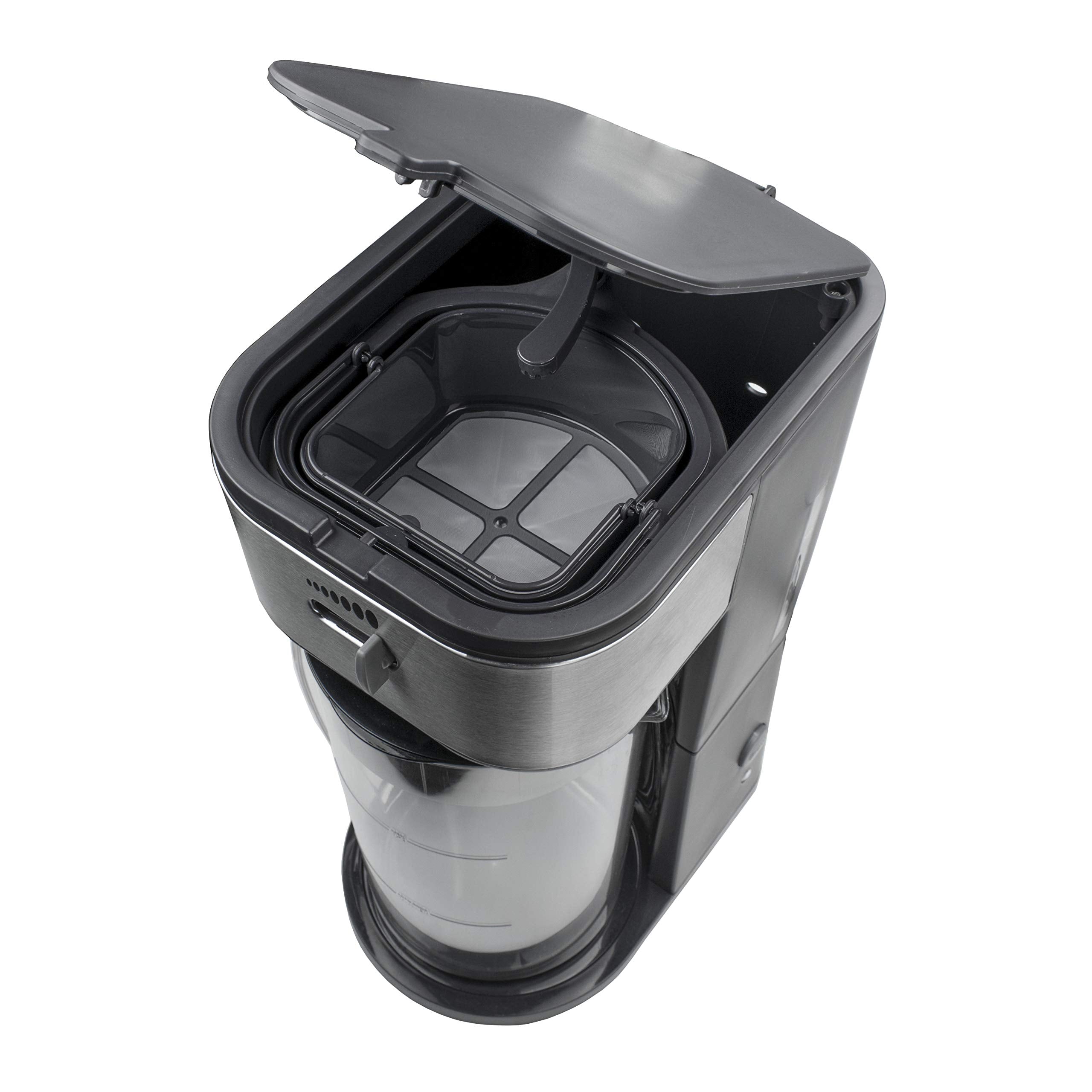 Brentwood Kt-2150Bk Iced Tea And Coffee Maker With 64 Ounce Pitcher, Black