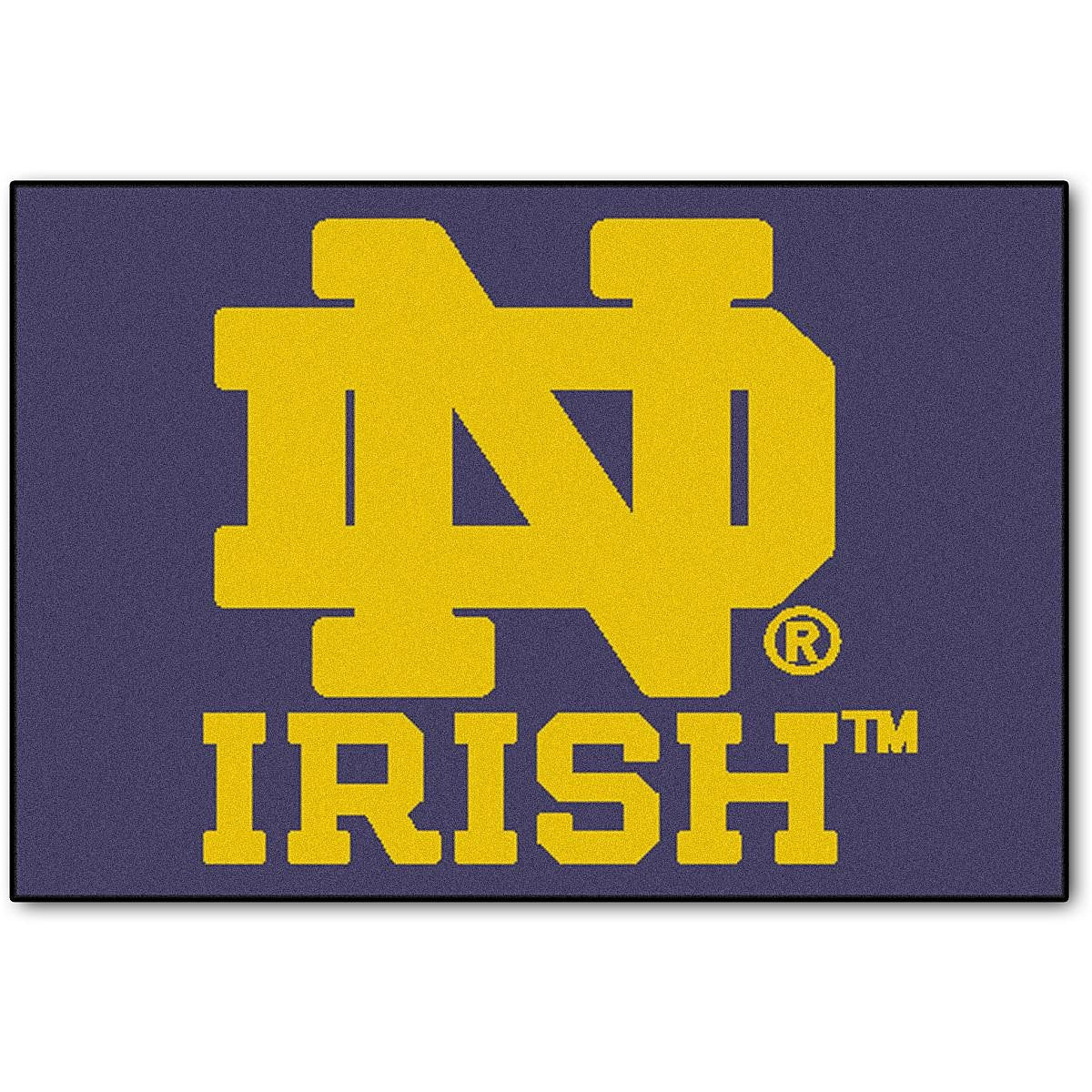 Fan Mats Notre Dame Utility Mat Starter Mat/19x30
