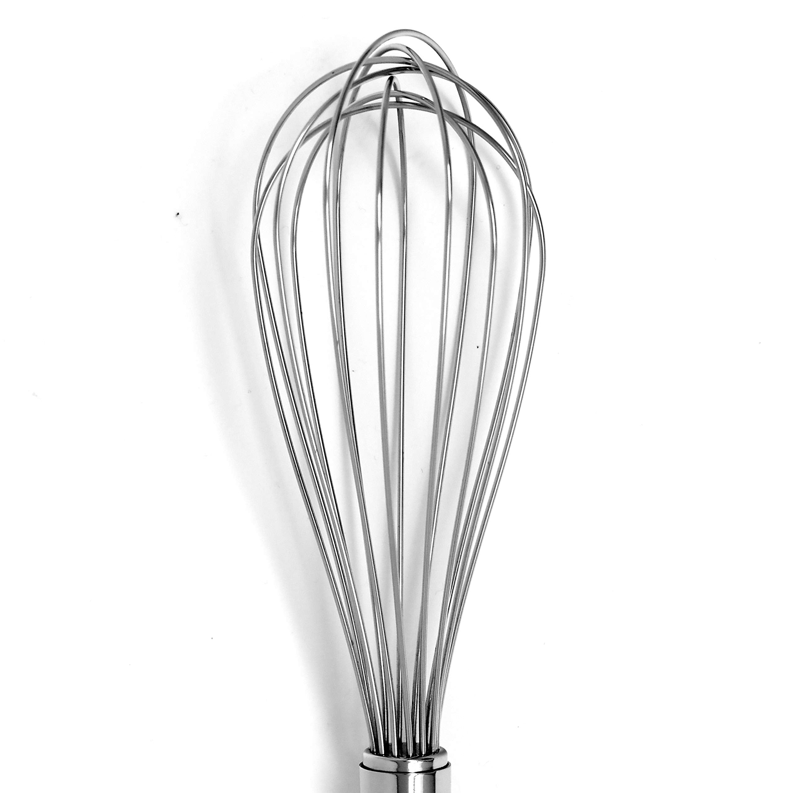 Norpro Krona 10-Inch Stainless Steel Whisk,Silver