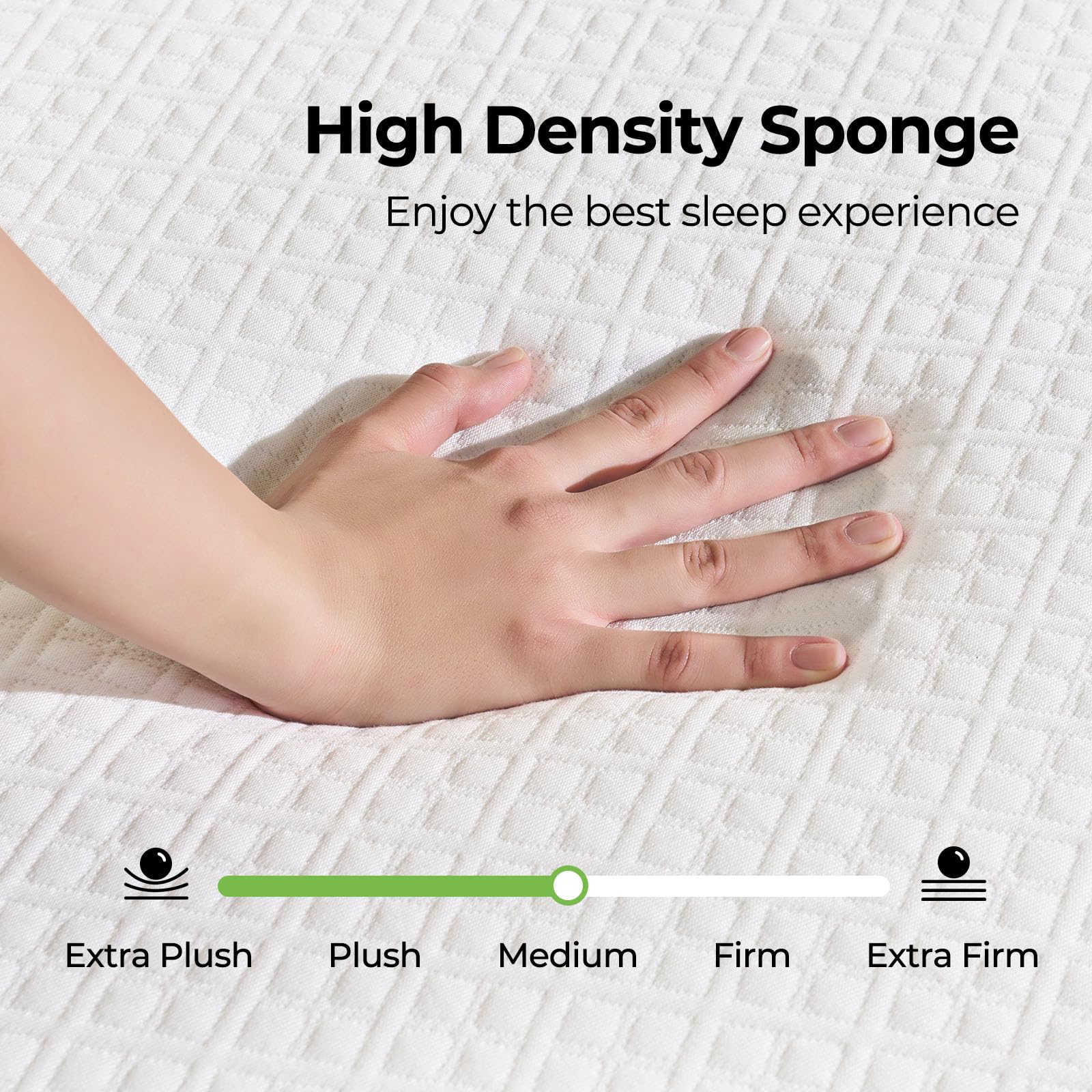Rolanstar Queen Size Mattress, 6 Inch Gel Memory Foam Mattress In A Box, Fiberglass Free, Breathable Mattress For Cooler Sleep S