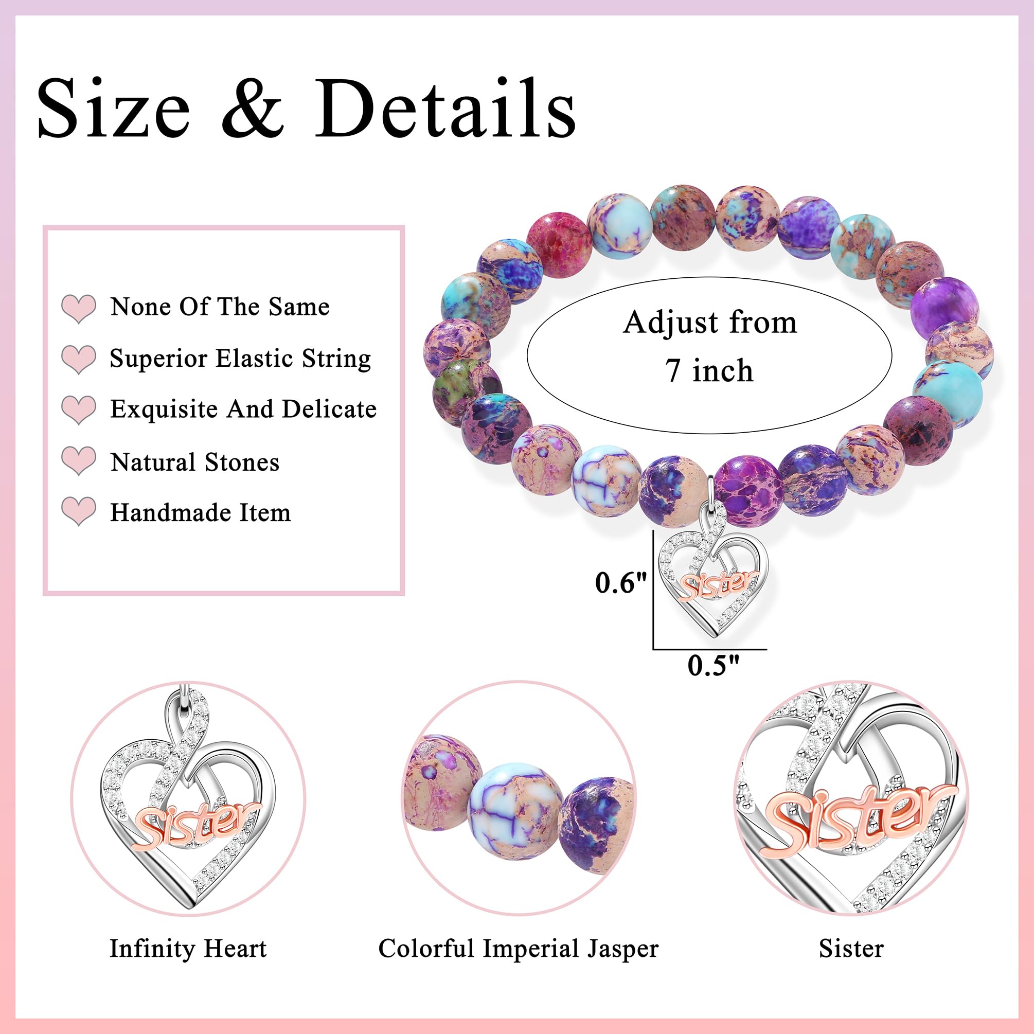 Sister Gifts Ideas, Birthday Gifts For Sister From Sisters, Sister Christmas Unique Gifts, Mothers Day Christmas Ideas Gifts For