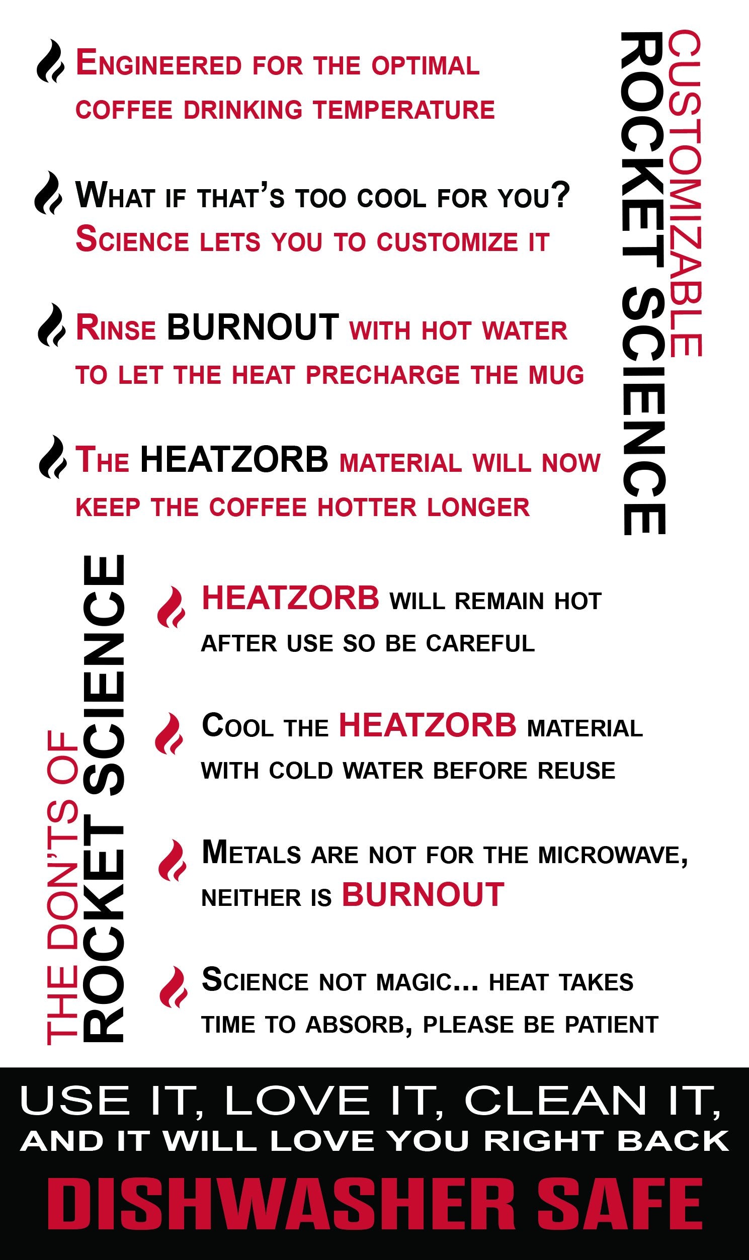 Lexo Burnout Temperature Regulating Travel Mug 12 Oz Black - Drink Now & Heat-Zorb Tech