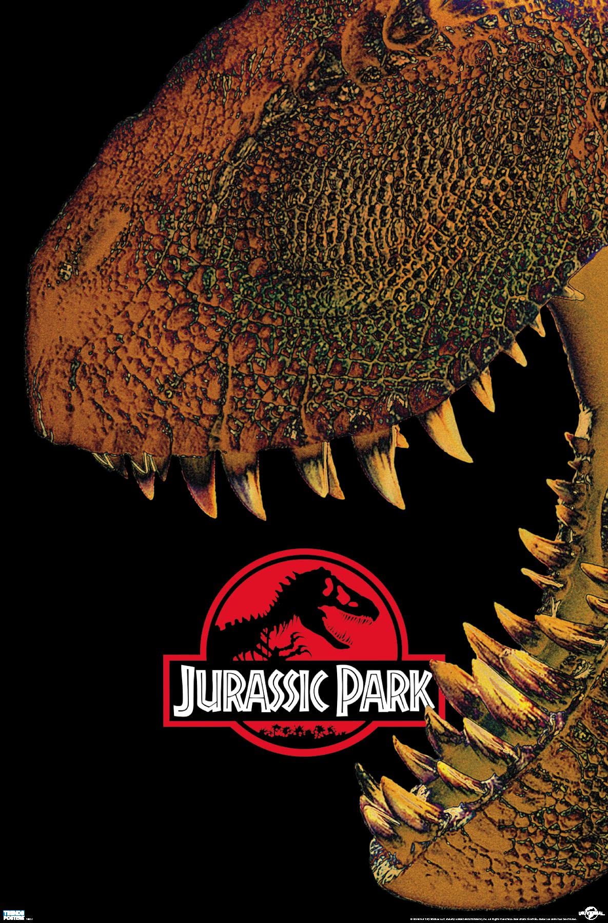 Trends International Jurassic Park - Bite Wall Poster, 22.375'' X 34'', Premium Unframed Version