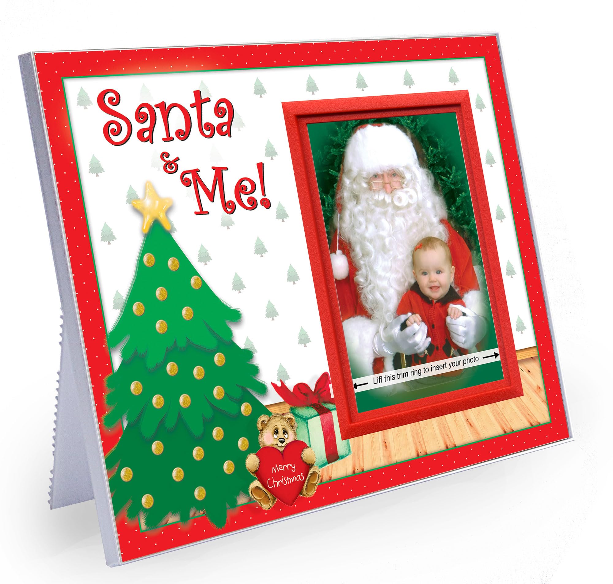 Expressly Yours! Photo Expressions Santa and Me Christmas Picture Frame Gift