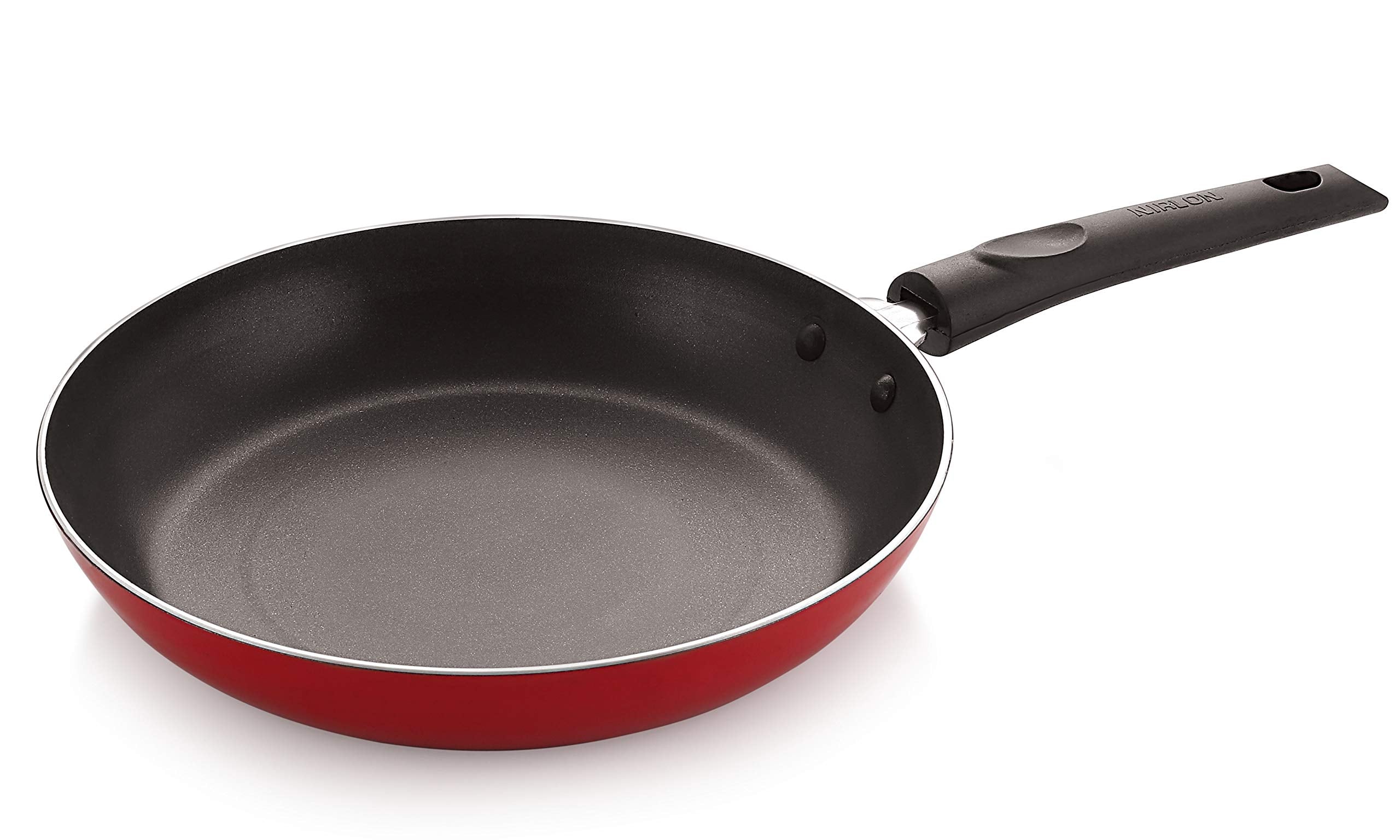 Nirlon Non Stick Coating Gas Compatible Aluminium Mini Fry Pan/Tapper Pan 24 Cm [3_Mm_Classic_Tp_24]