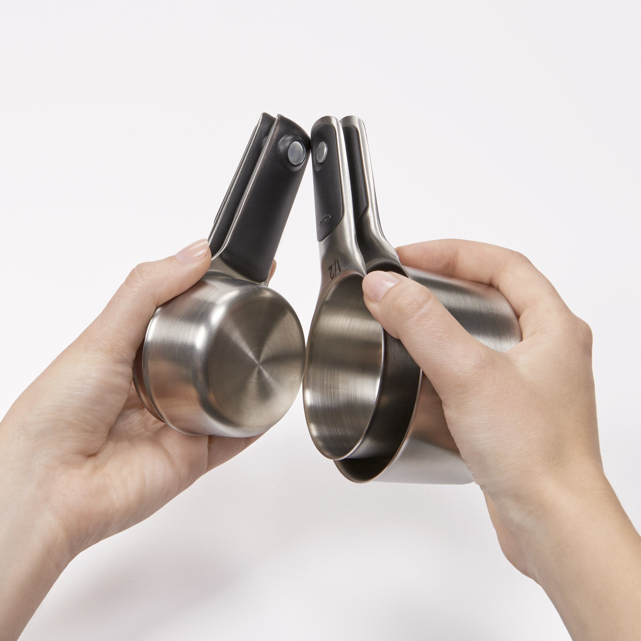 Oxo Good Grips Measuring Cup Set, Stainless Steel, 4 Pieces