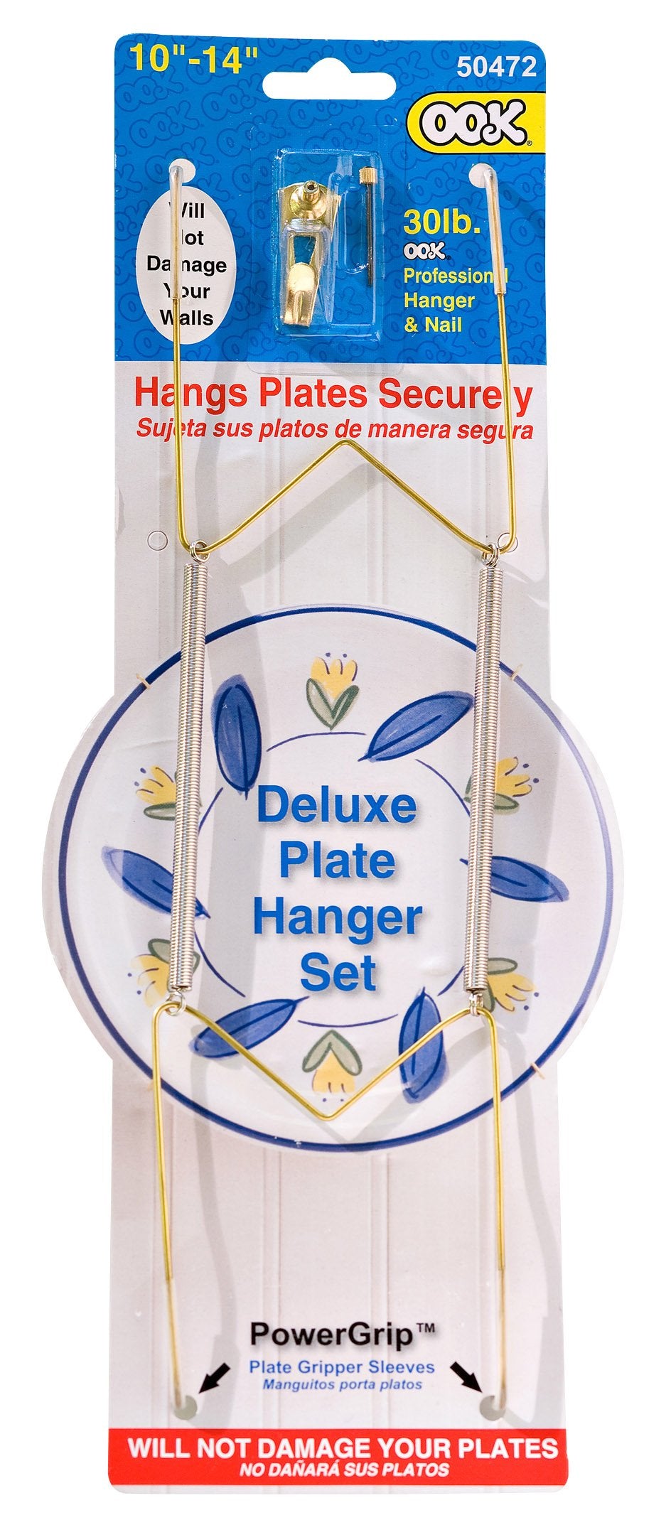 Impex Systems 50472 (10-14 inches) (30 Pounds) Plate Hanger (3-Pack)