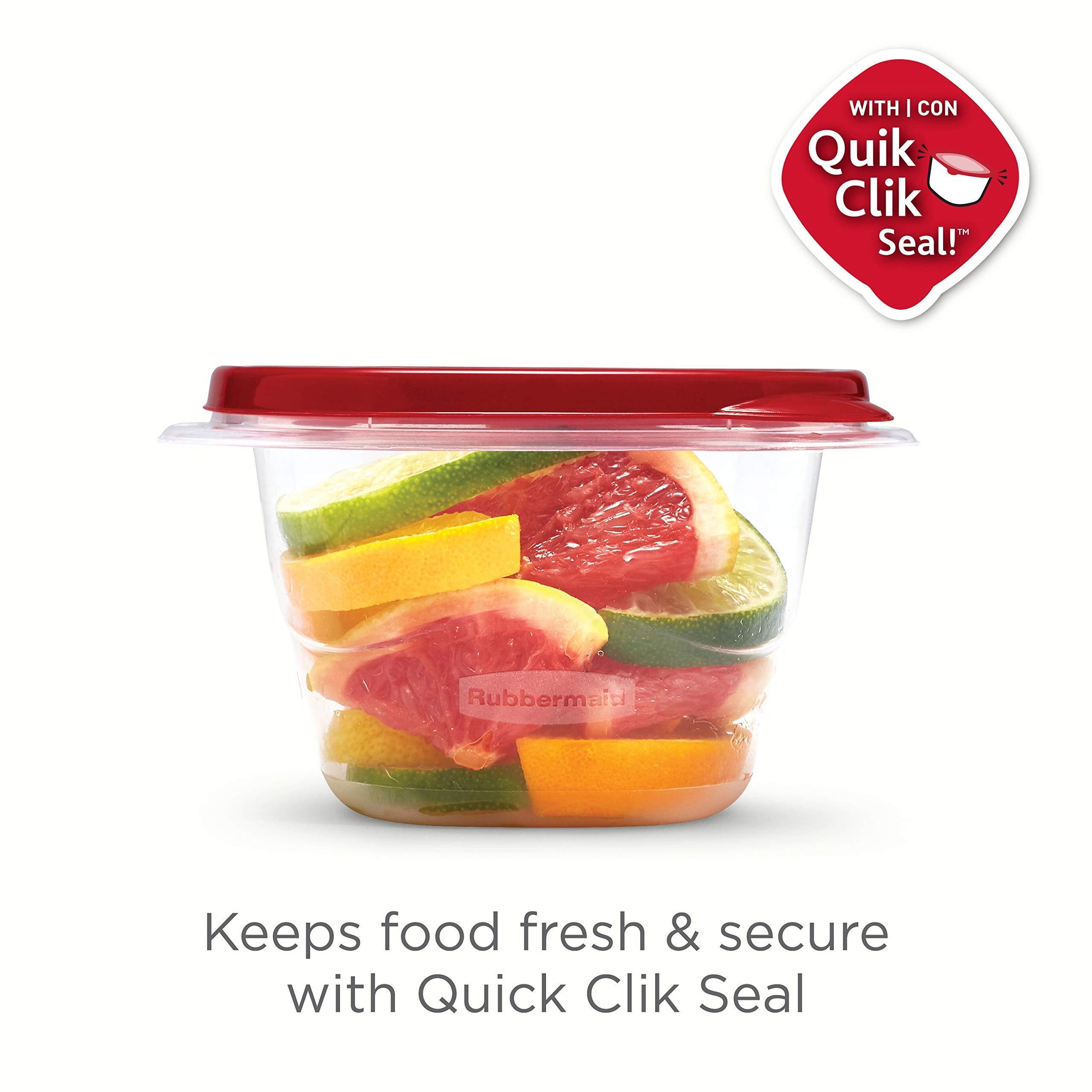 Rubbermaid Takealongs Food Storage Containers, Set Of 26, Clear