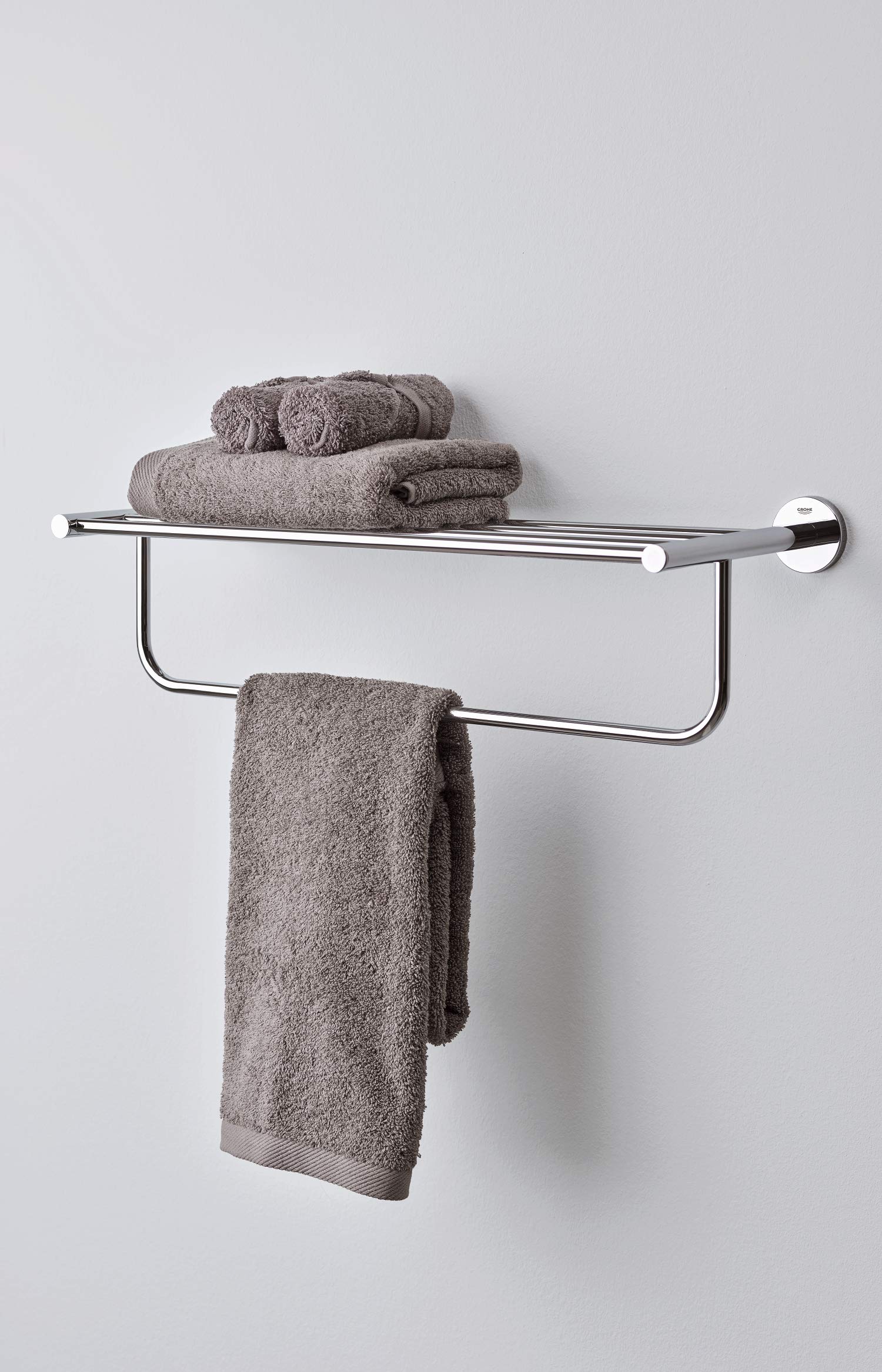 Grohe Train Rack Grohe 40462001 Baucosmopolitan Multi-Towel Rack 510Mm, Polished Chrome ...