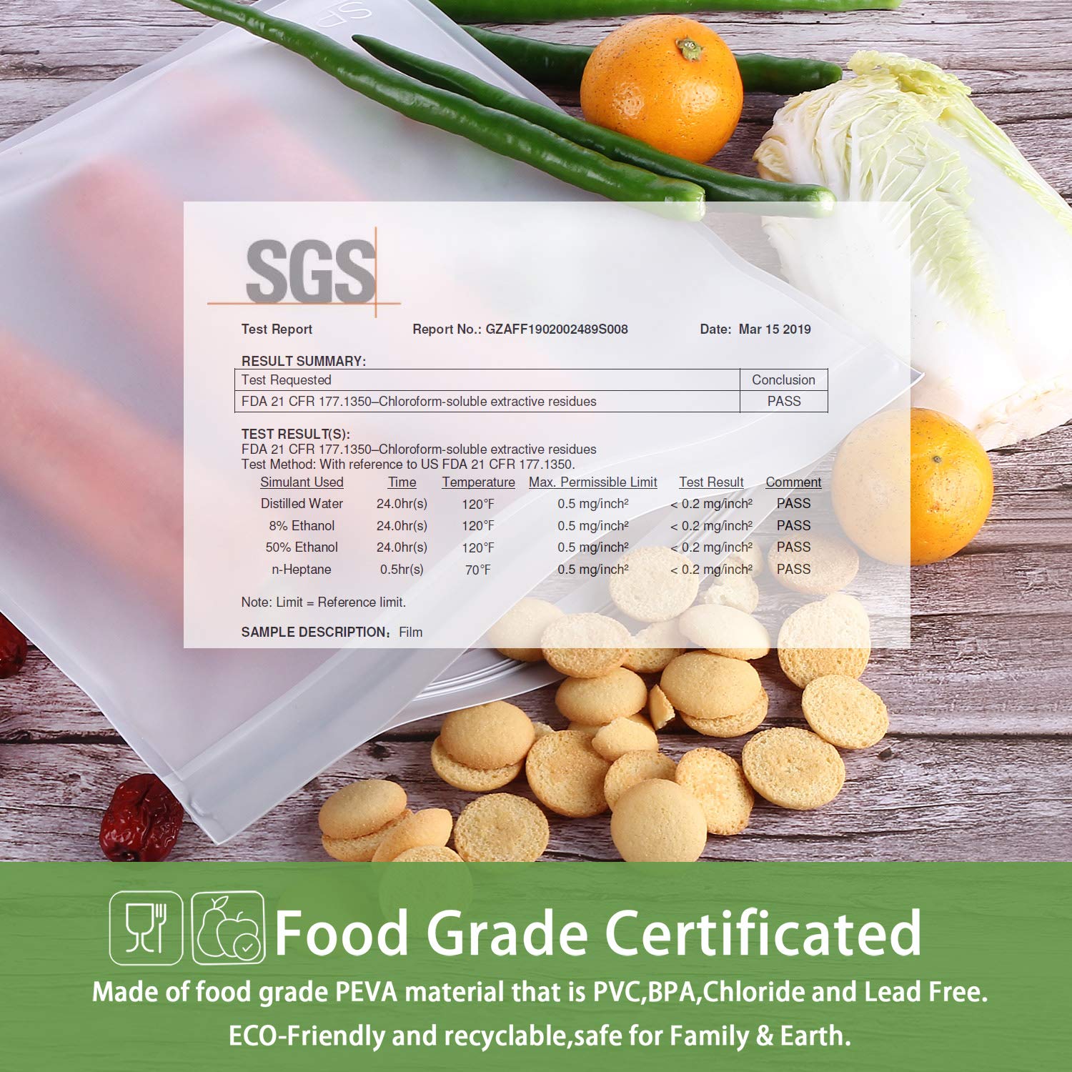 Splf 6 Pack Reusable Gallon Freezer Bags Dishwasher Safe, Bpa Free Reusable Food Storage Bags, Extra Thick Leakproof Silicone An