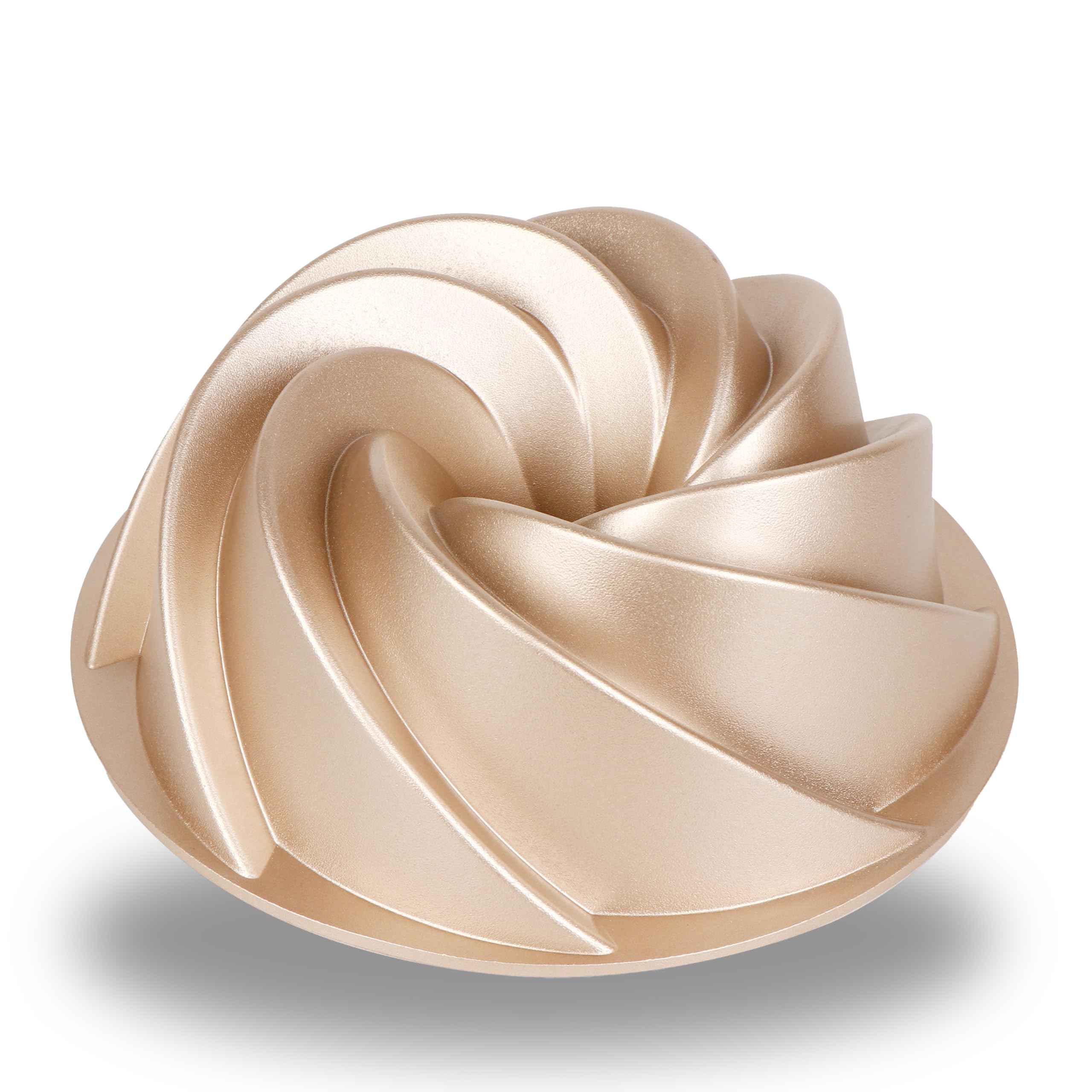 Bakers Secret Nonstick Fluted Cake Pans, Perfect for Fluted Cakes, Die Cast Aluminum Cake Pans, 2 Layers Nonstick Coating For 