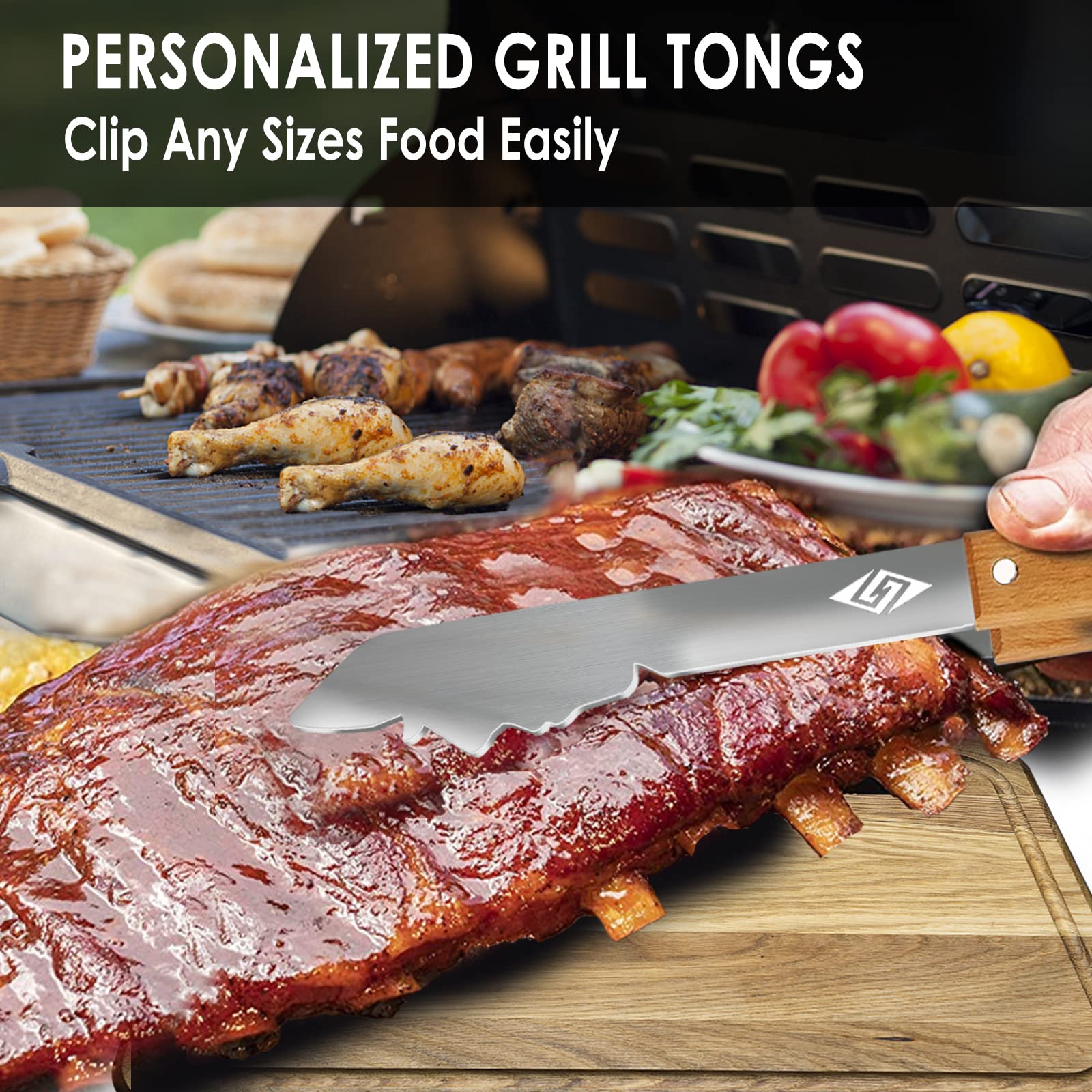 Steven-Bull S Bbq Tools Grill Set, Extra Long Bbq Accessories,Grill Accessories For Outdoor Grill,Best Bbq Grilling Gifts For Me