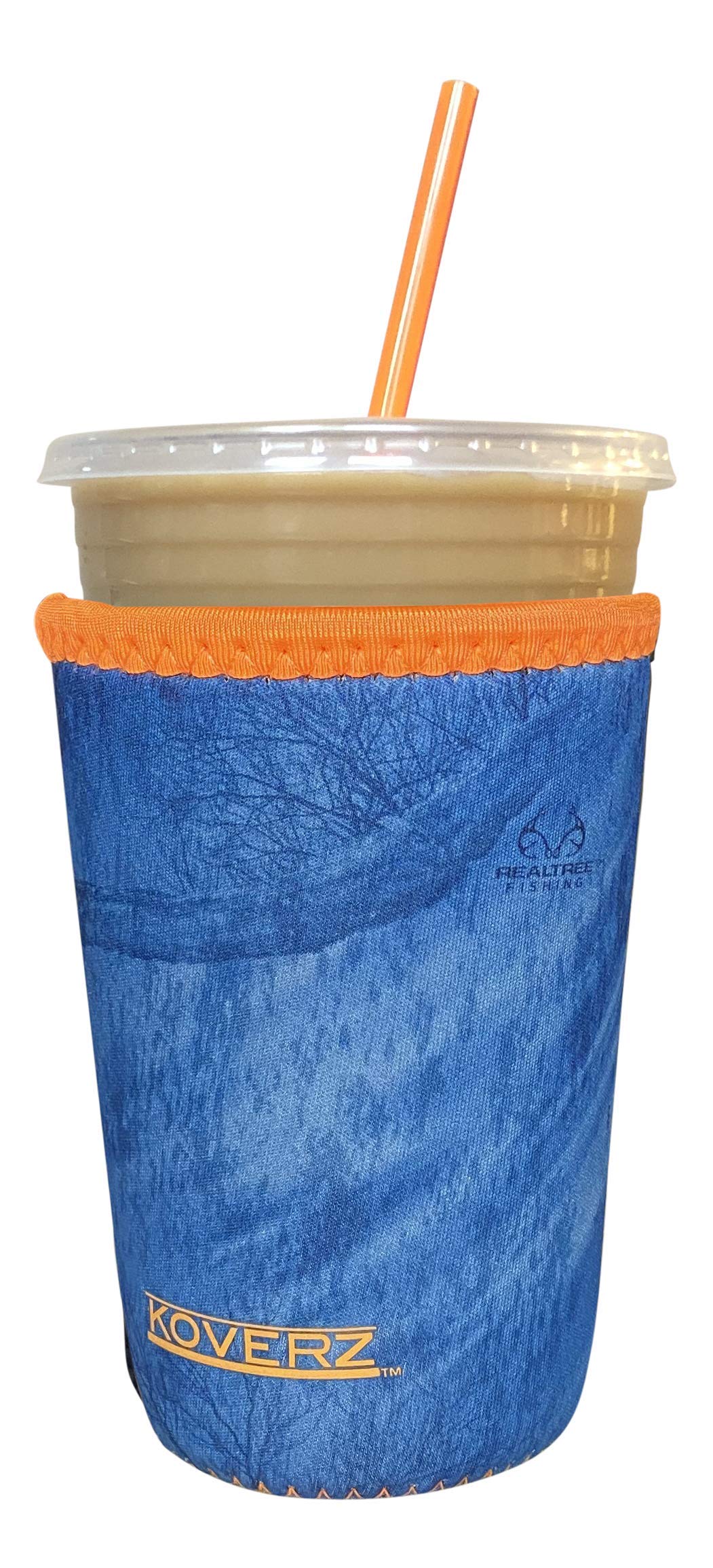 Koverz Iced Coffee Sleeve, Insulated Neoprene Cup Sleeve, Fits a 24 oz. Coffee Cup, Washable and Reusable, Iced Coffee Accessori