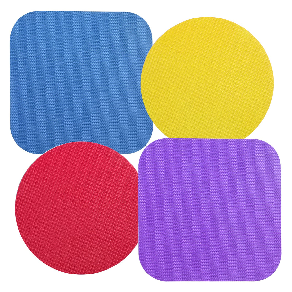 4Pcs Jar Gripper Pads, Multifunctional Rubber Jar Gripper Pad Jar Opener Grippers For Elderly Senior Suffering From Weak Hands A