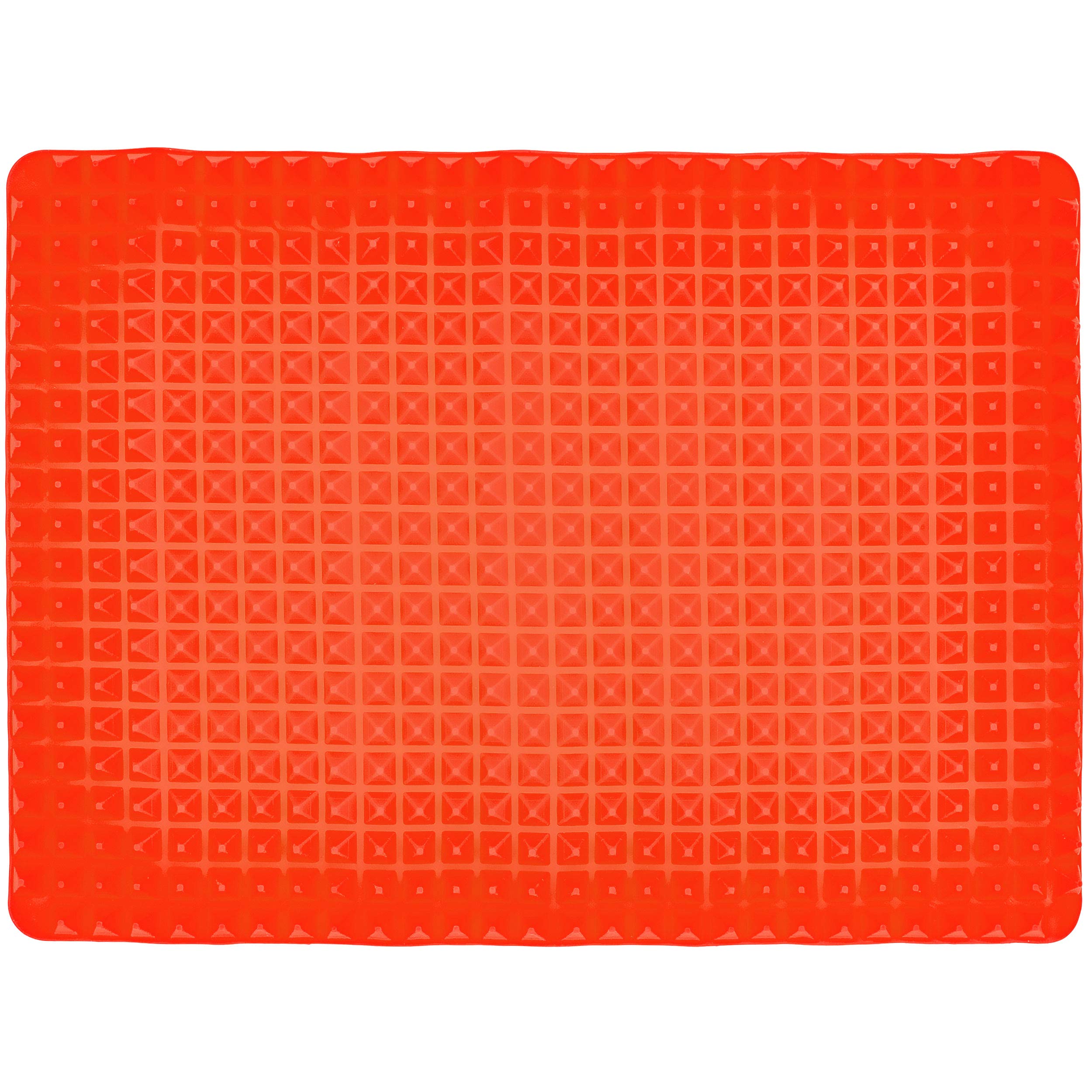 Southern Homewares Healthy Homewares Raised Silicone Baking Sheet Non-Stick Cooking Mat Oven Tray Liner Red