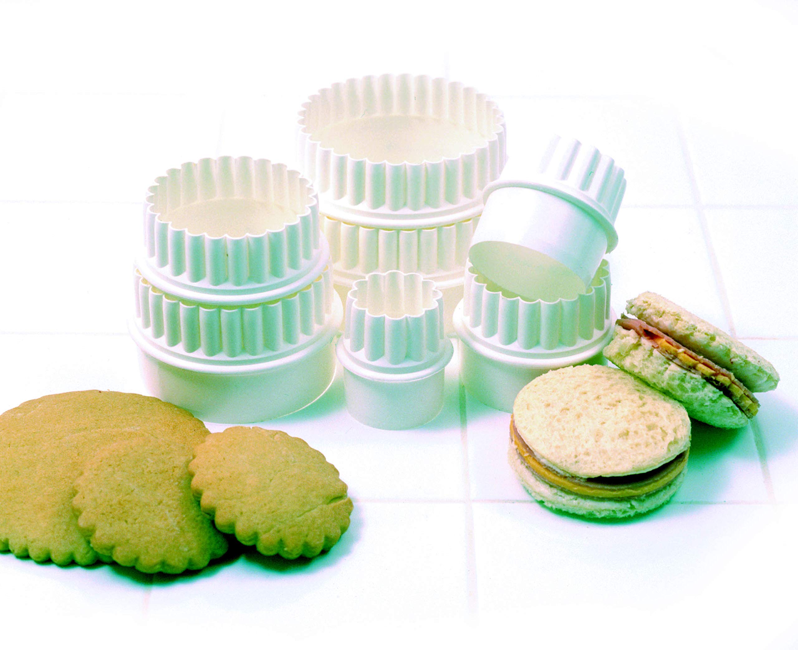 Norpro Deluxe 7-Piece Cutter Set, White