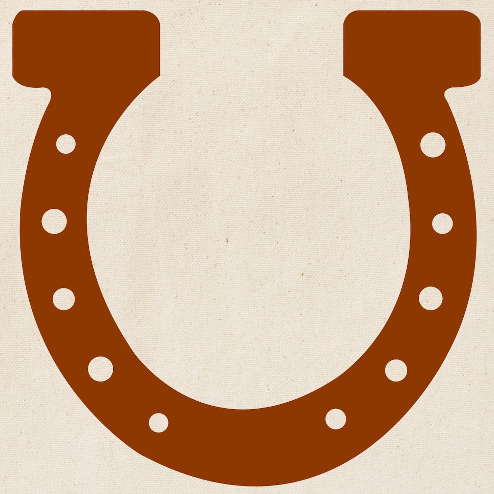 Cafepress Horseshoe Tote Bag Natural Canvas Tote Bag, Reusable Shopping Bag