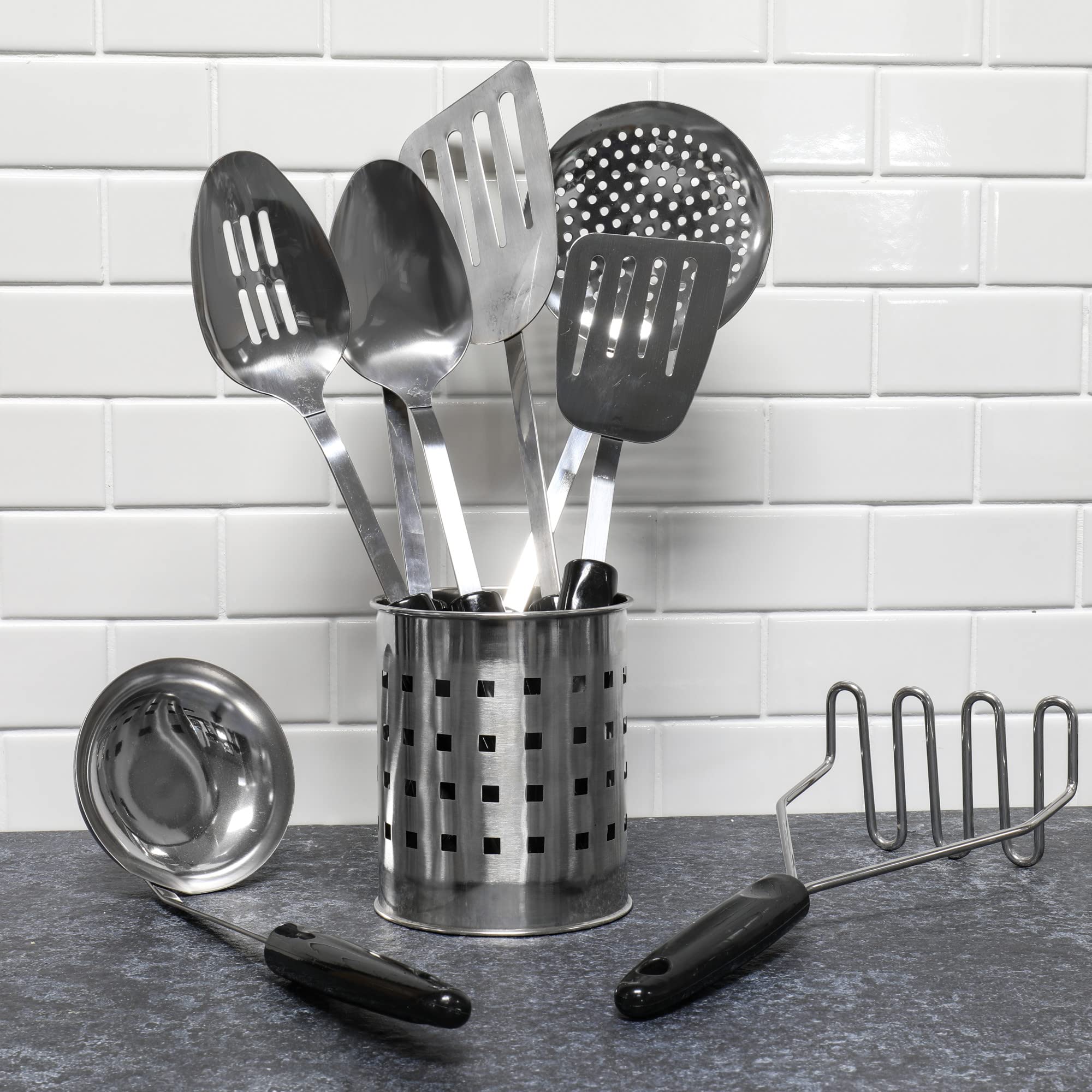 Chef Craft Select Turner/Spatula, 14 Inch, Stainless Steel