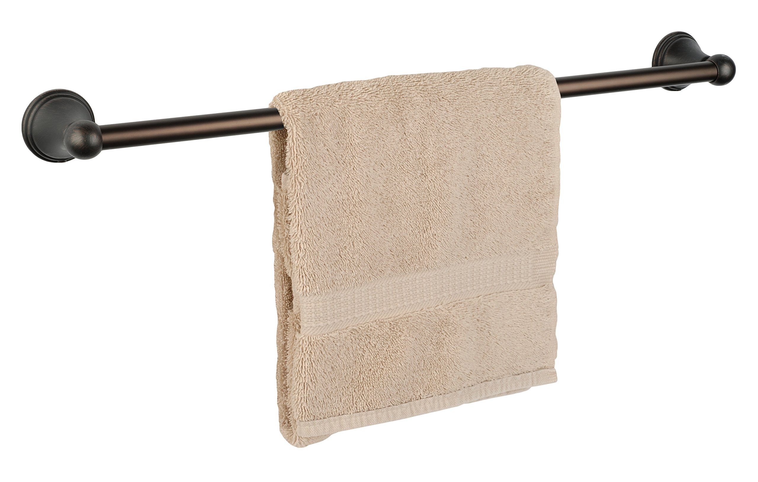 Dynasty Hardware 9318-Orb Bay Hill 18'' Single Towel Bar Oil Rubbed Bronze