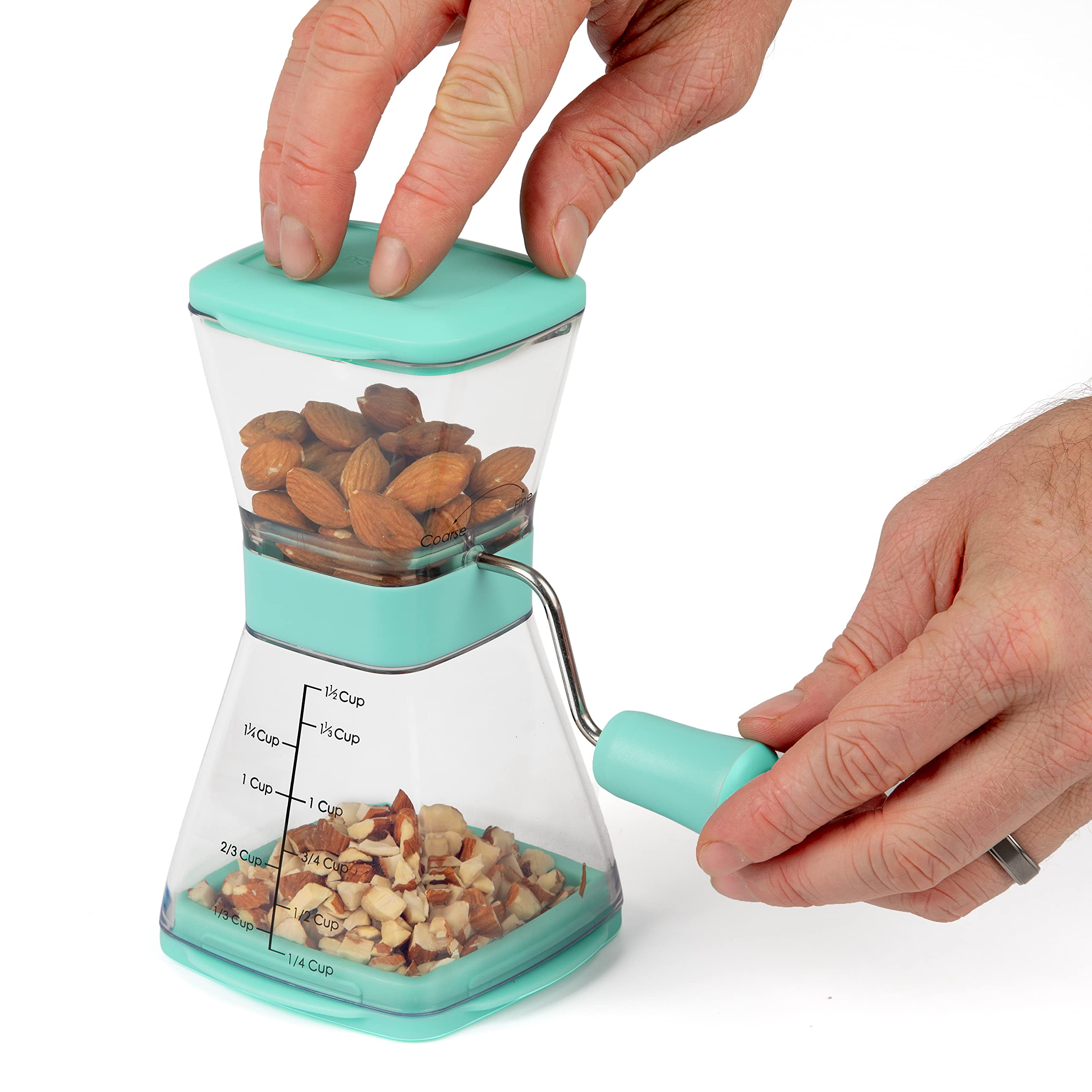 Progressive International Prepworks Nut Chopper, Turquoise