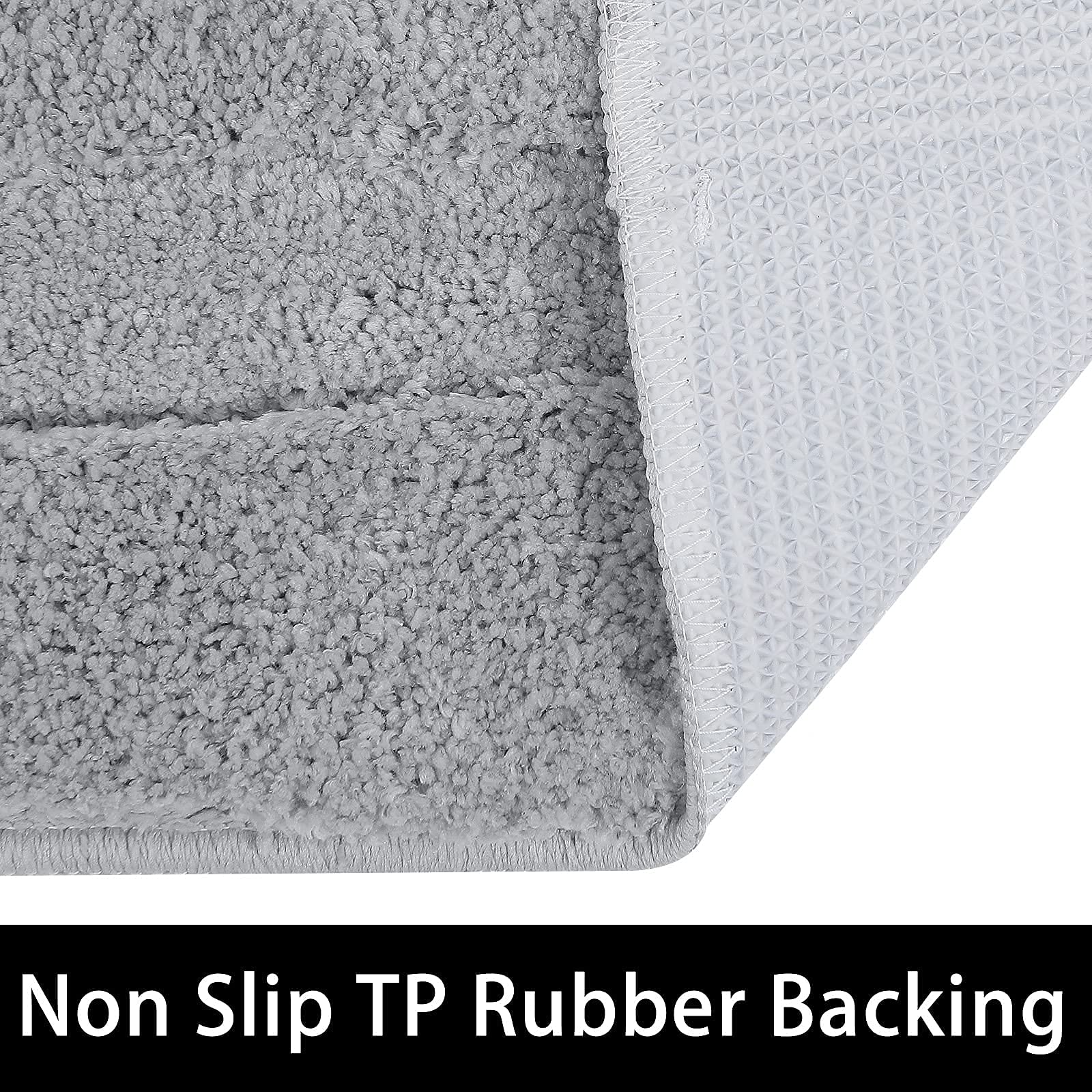 Shacos Super Soft Bathroom Rugs Sets Of 2 Pieces 20X32 Inch Bath Rugs Non Slip Plush Bathroom Mats Shower Rug Absorbent Bath Mat