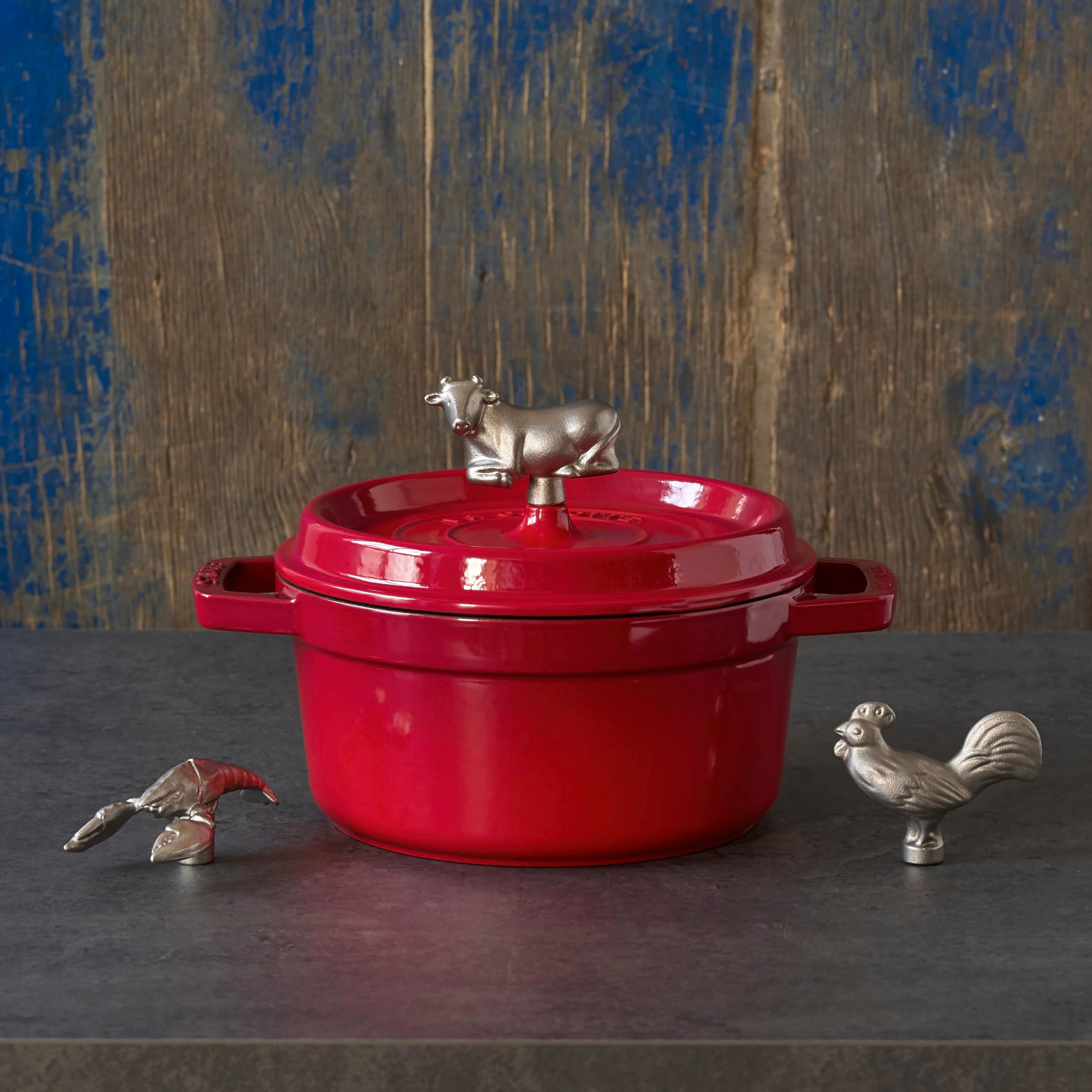 STAUB Cocotte Round 22cm Cherry