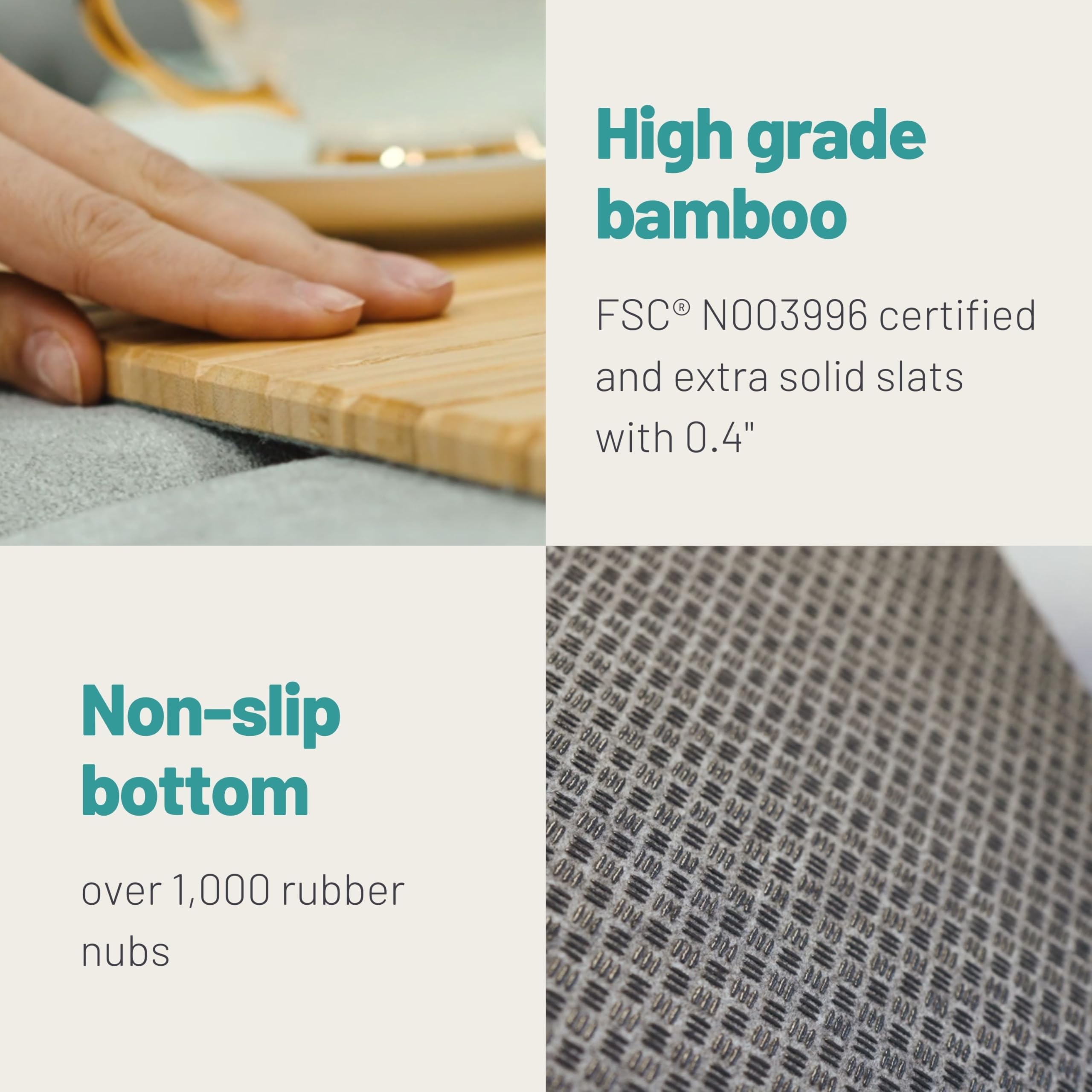 D&D Living Couch Caddy - Bamboo Couch Console | Anti-Spill Drink And Cup Holder | Snack Organizer Tray For Sofa With Bottle Open